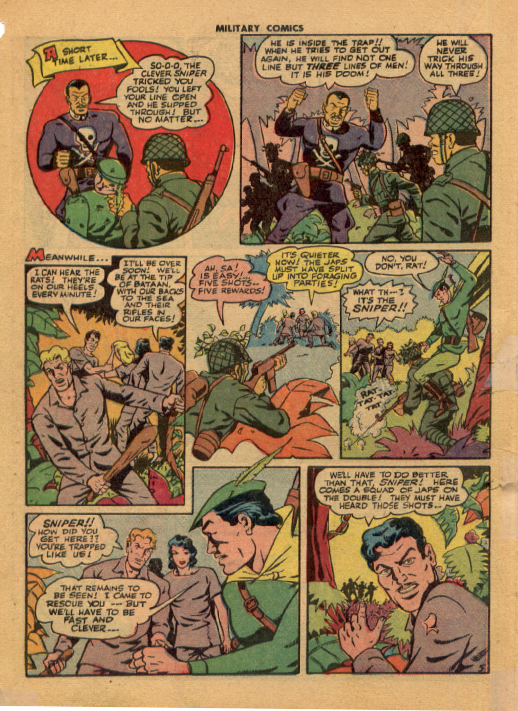 Read online Military Comics comic -  Issue #30 - 25