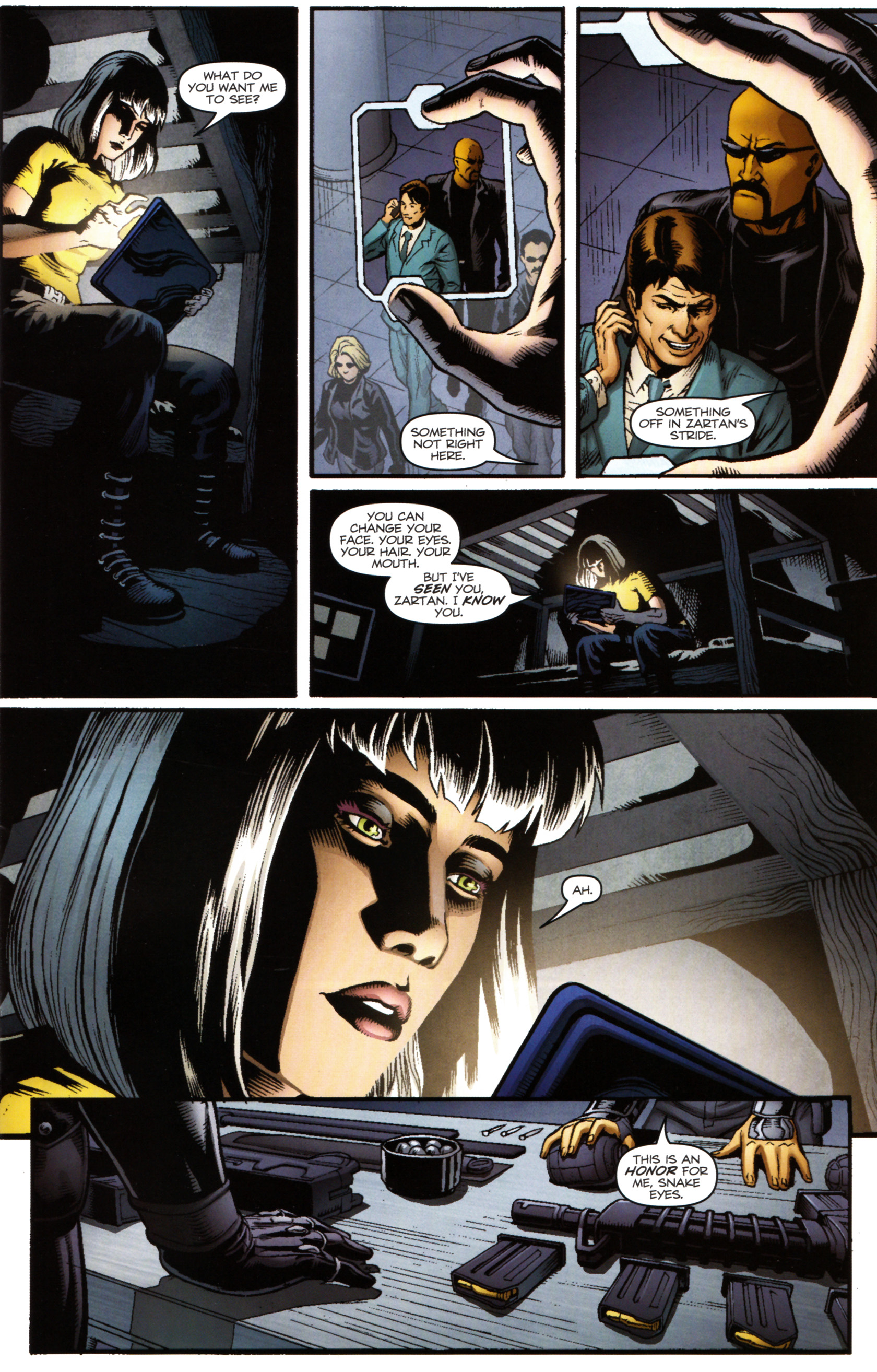 Read online Snake Eyes and Storm Shadow comic -  Issue #14 - 12