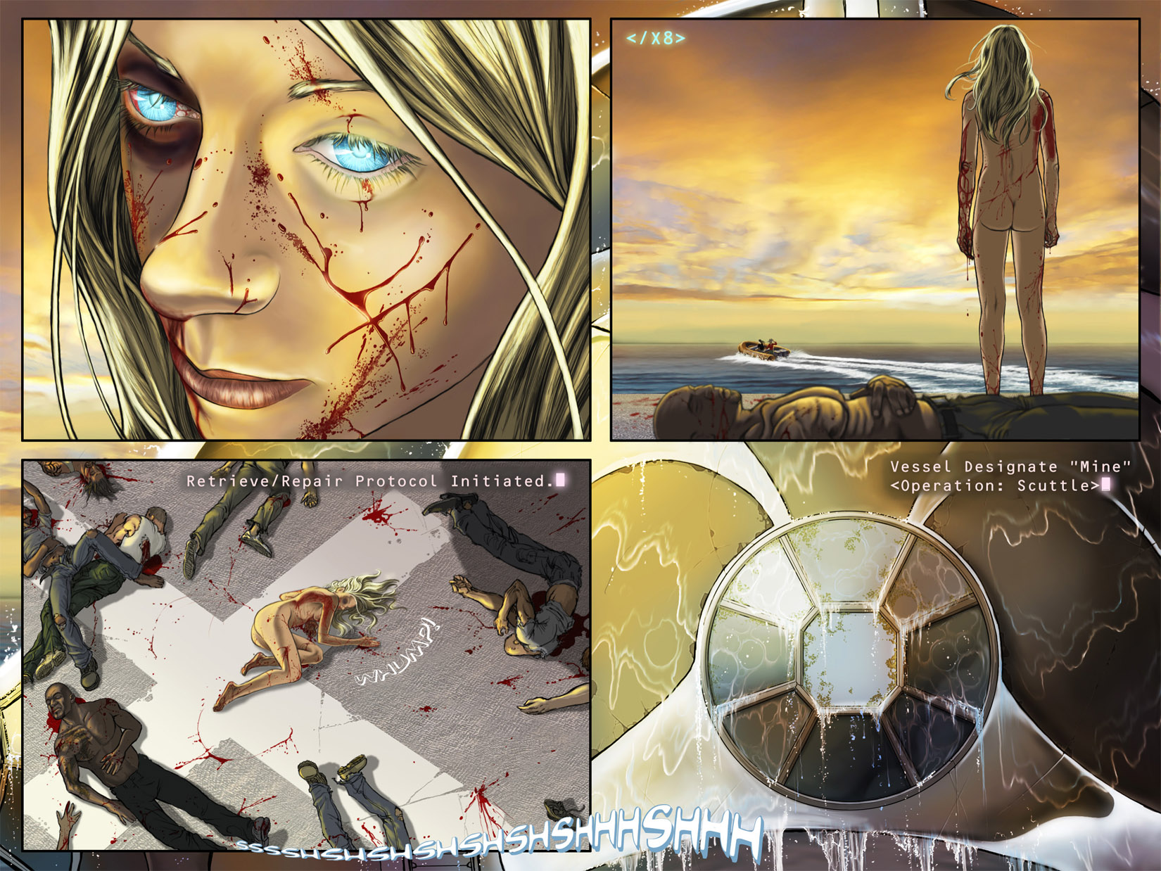 Read online Azure comic -  Issue #3 - 3