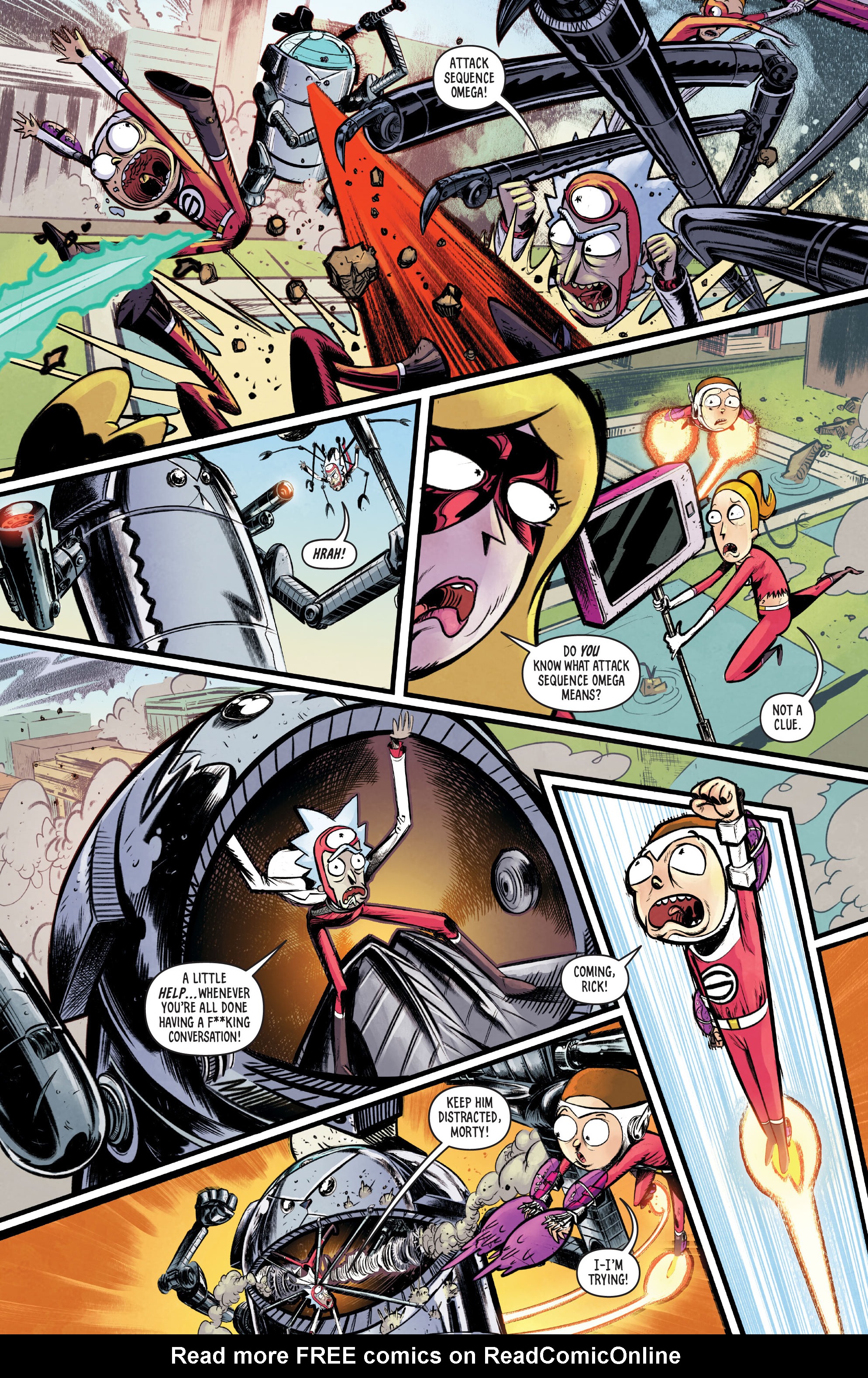 Read online Rick and Morty: Crisis on C-137 comic -  Issue # TPB - 62