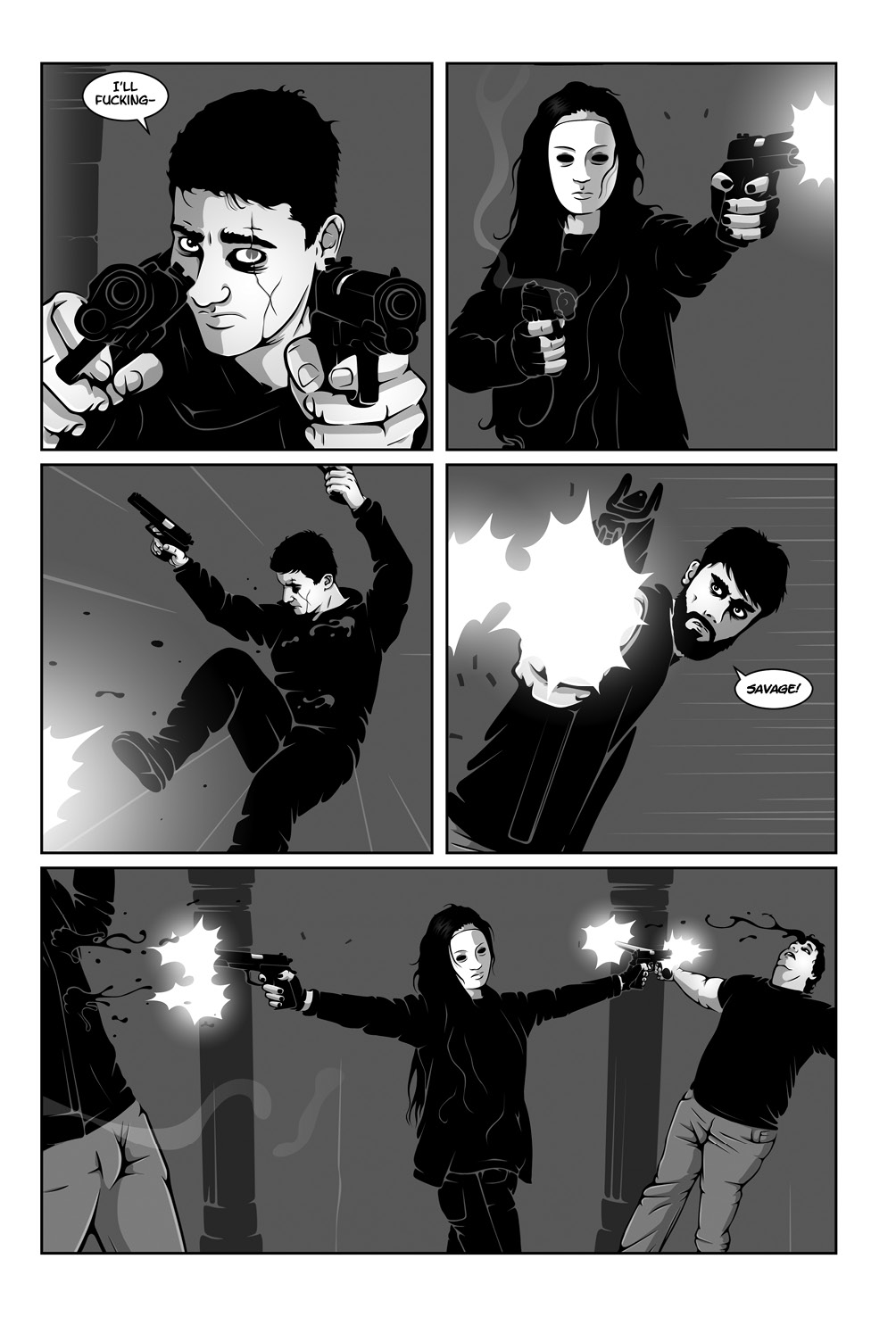 Read online Hollow Girl comic -  Issue #7 - 12