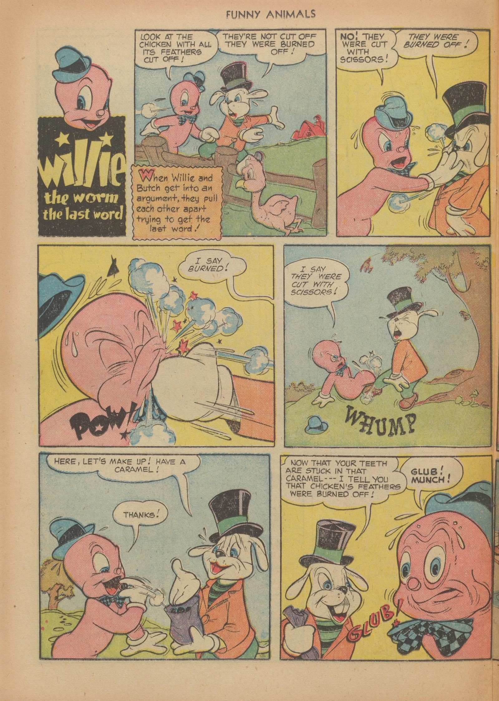 Read online Fawcett's Funny Animals comic -  Issue #68 - 24