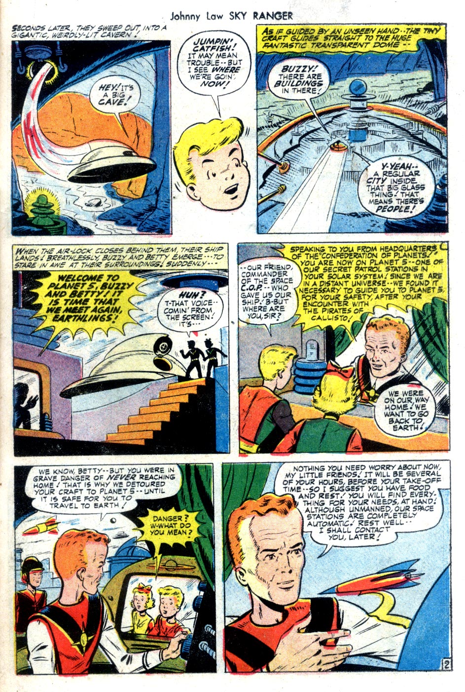 Read online Johnny Law Sky Ranger Adventures comic -  Issue #4 - 21