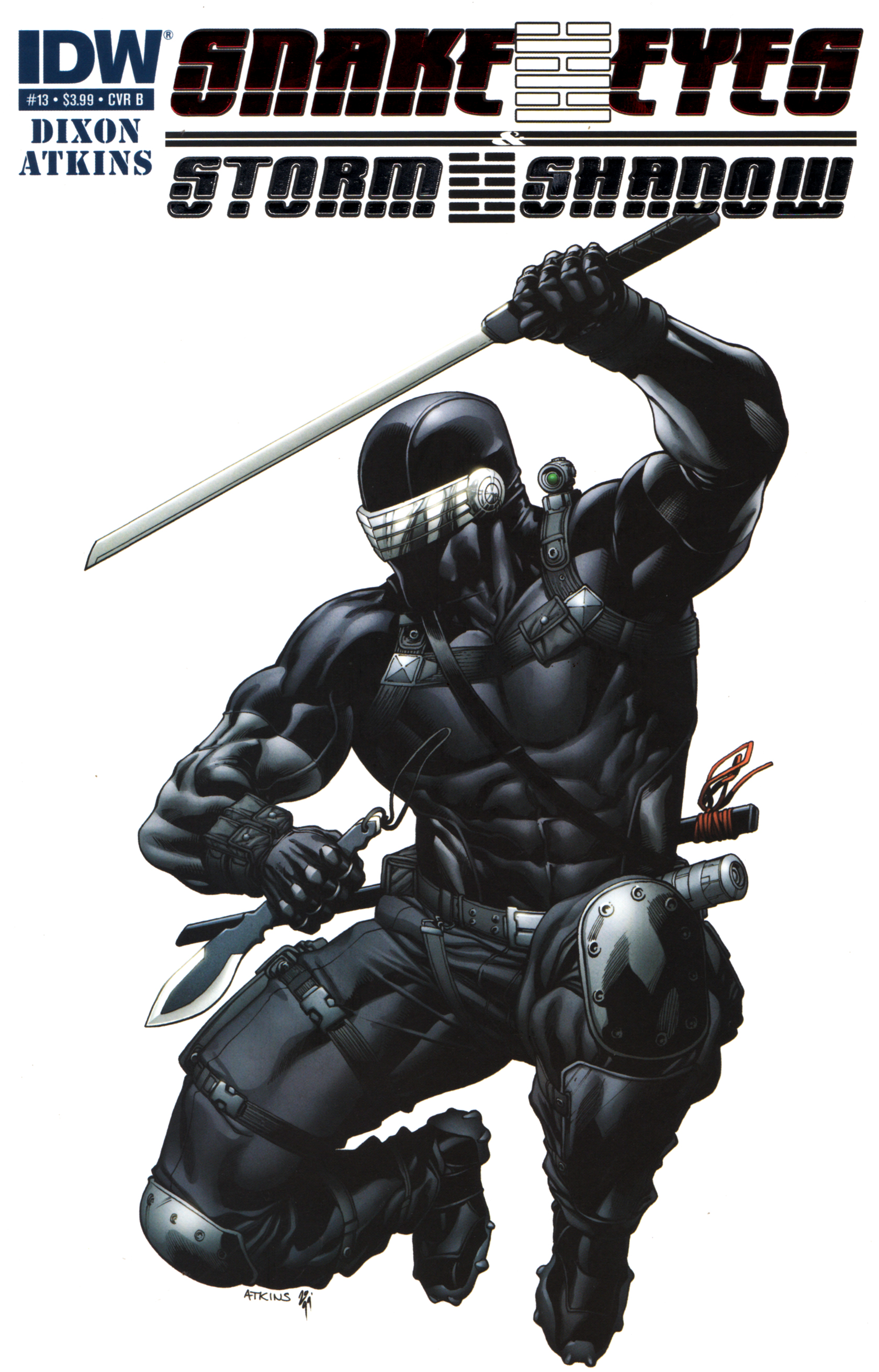 Read online Snake Eyes and Storm Shadow comic -  Issue #13 - 2