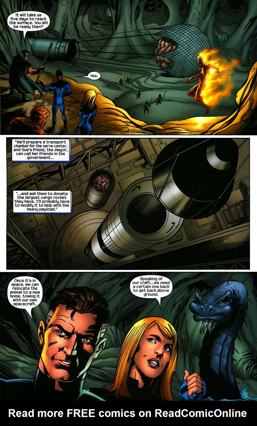 Read online Marvel Adventures Fantastic Four comic -  Issue #6 - 21