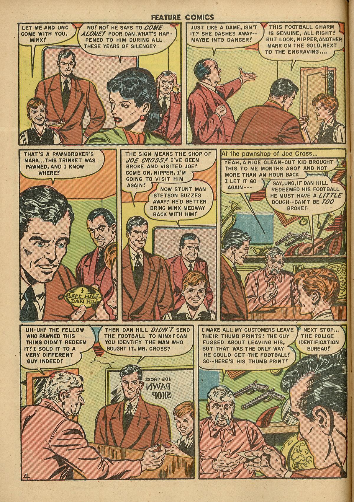 Read online Feature Comics comic -  Issue #142 - 6