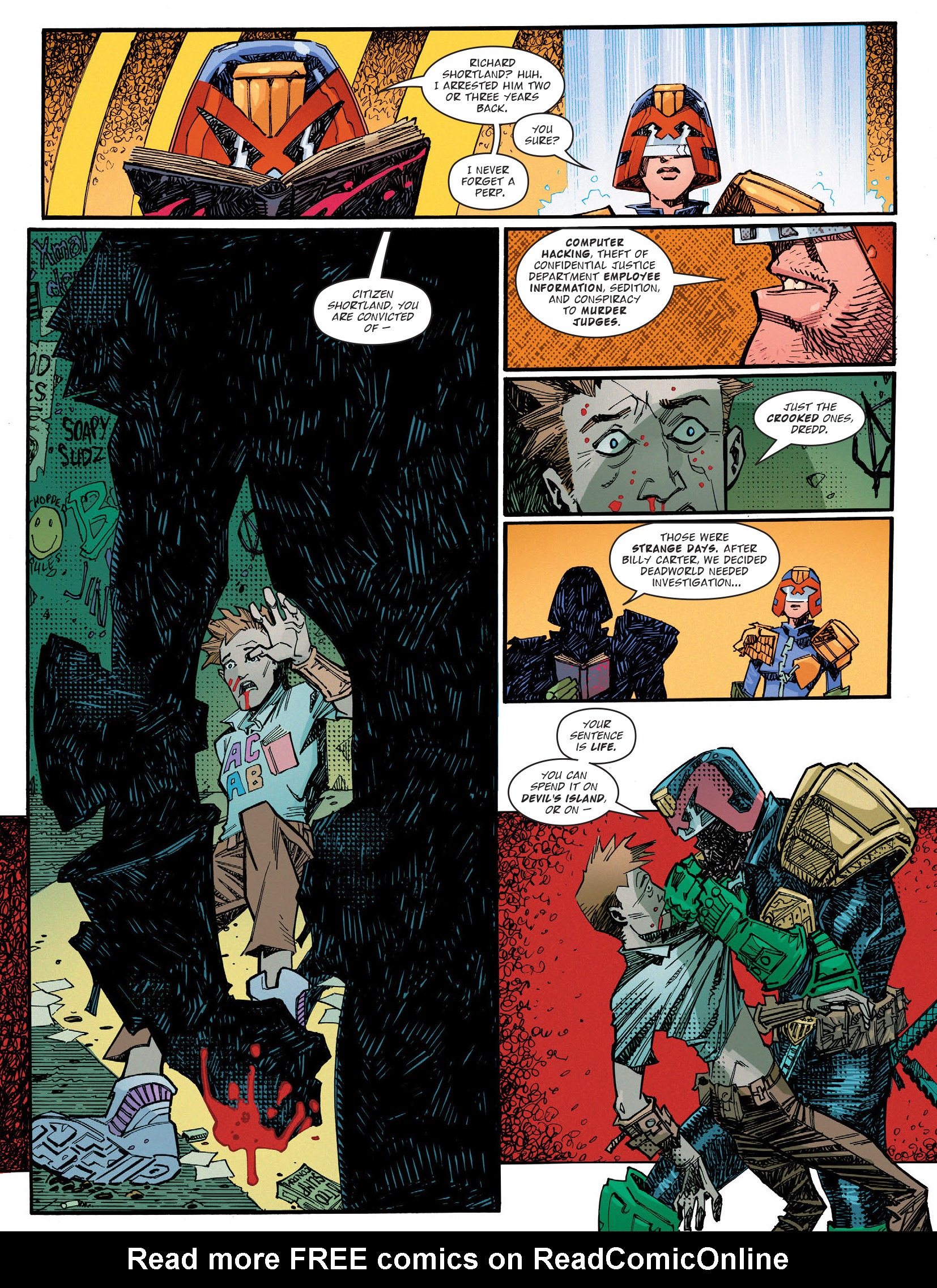 Read online Judge Dredd Megazine (Vol. 5) comic -  Issue #460 - 45
