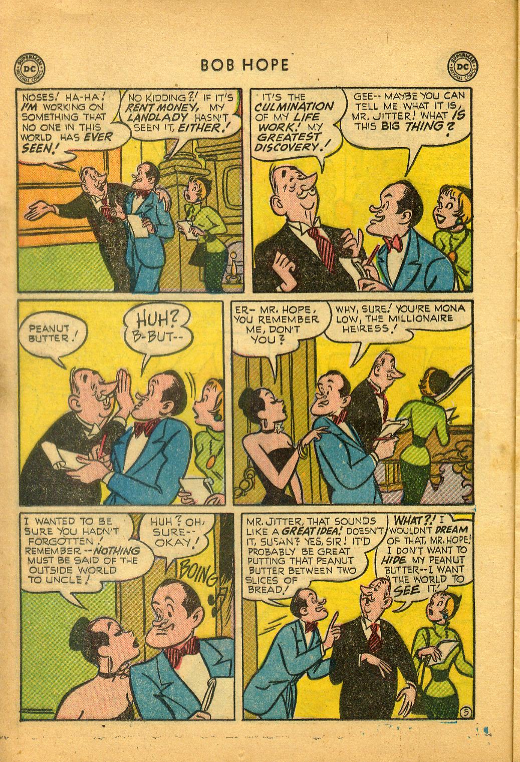 Read online The Adventures of Bob Hope comic -  Issue #28 - 18