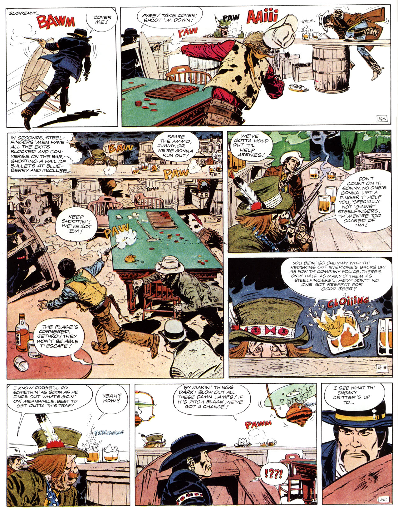 Read online Epic Graphic Novel: Lieutenant Blueberry comic -  Issue #1 - 28