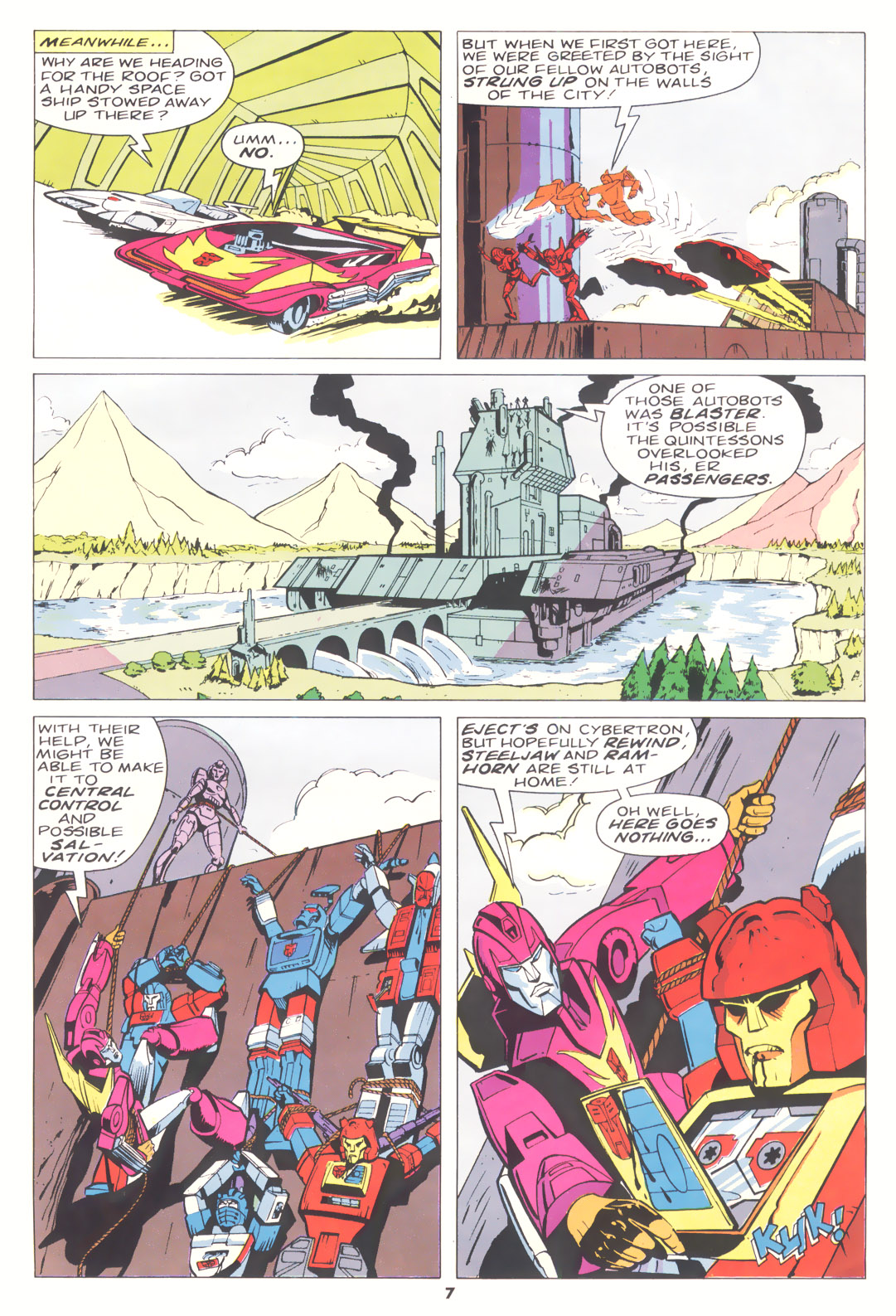 Read online The Transformers (UK) comic -  Issue #186 - 7