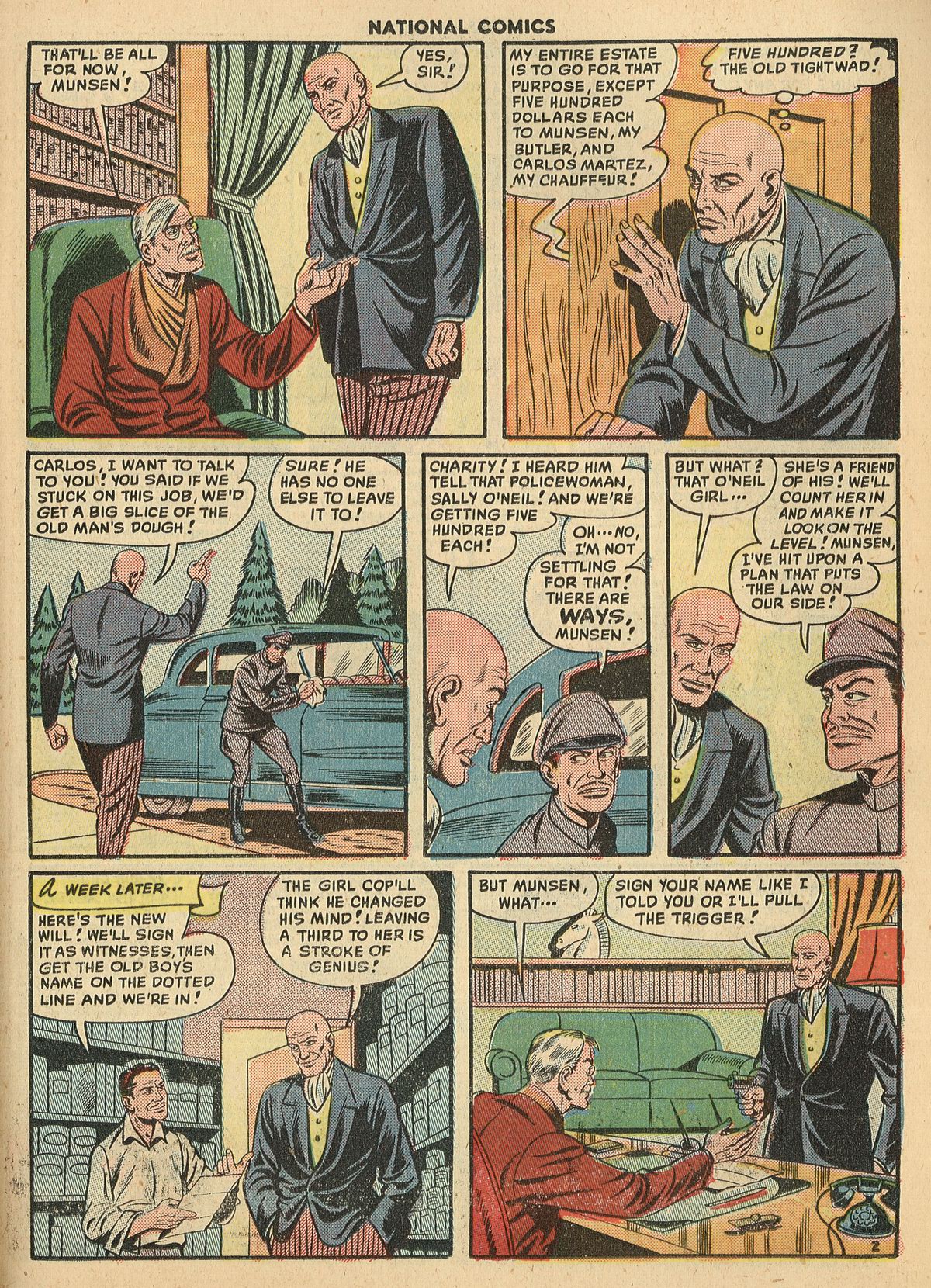 Read online National Comics comic -  Issue #75 - 23