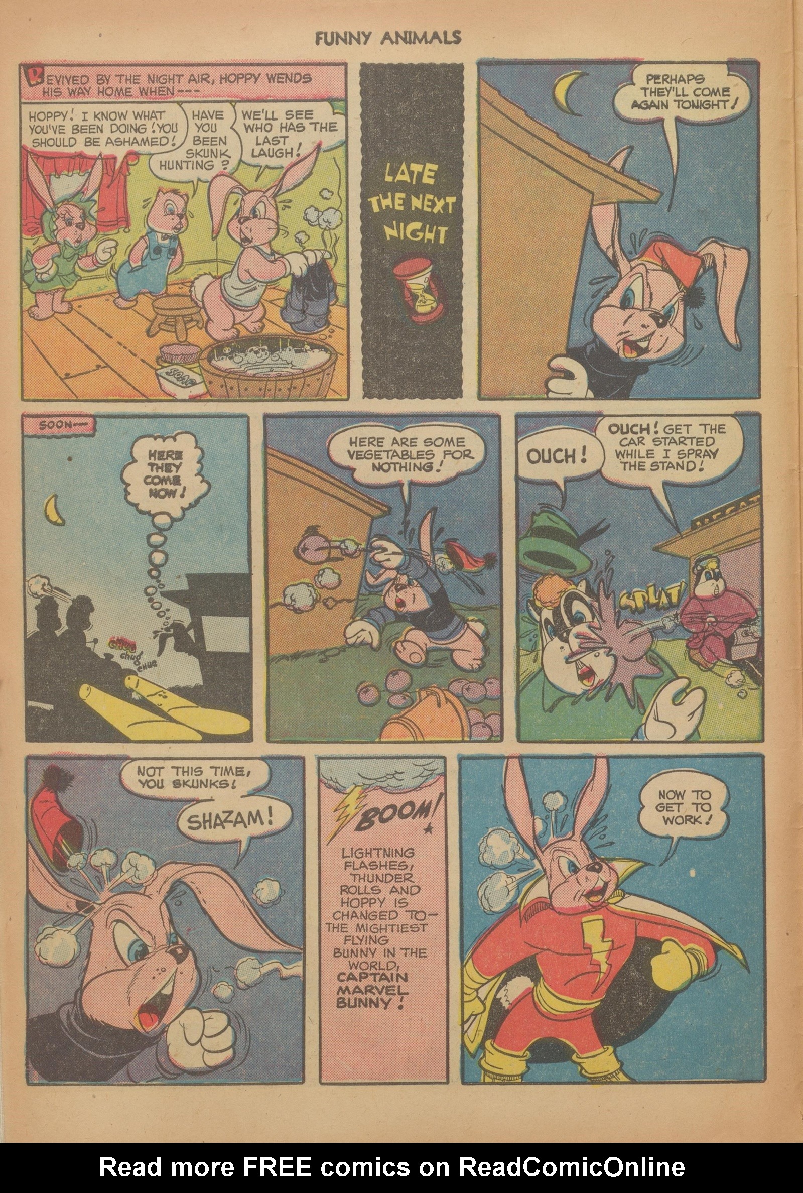 Read online Fawcett's Funny Animals comic -  Issue #68 - 6