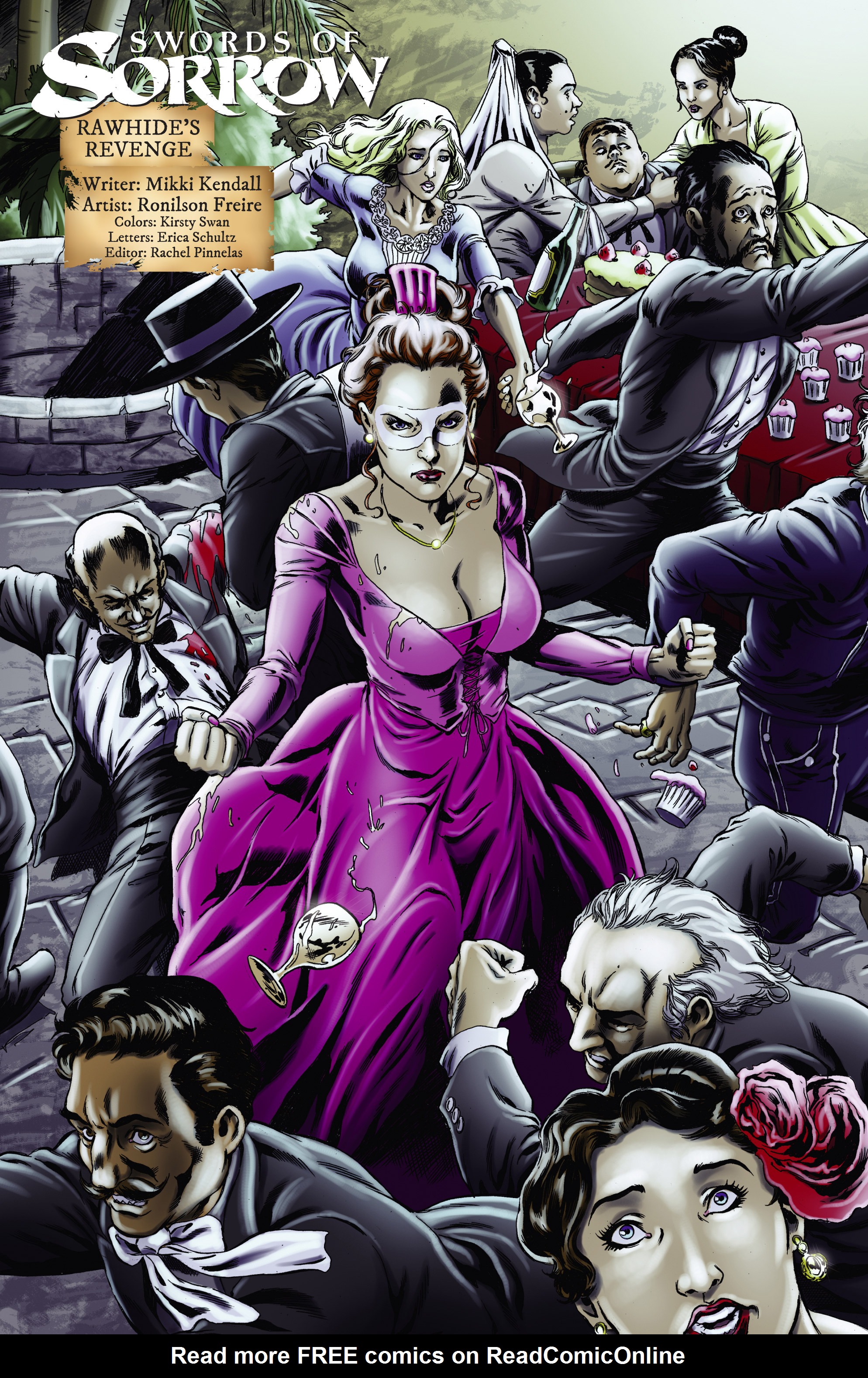 Read online Swords of Sorrow, Miss Fury & Lady Rawhide comic -  Issue # Full - 4