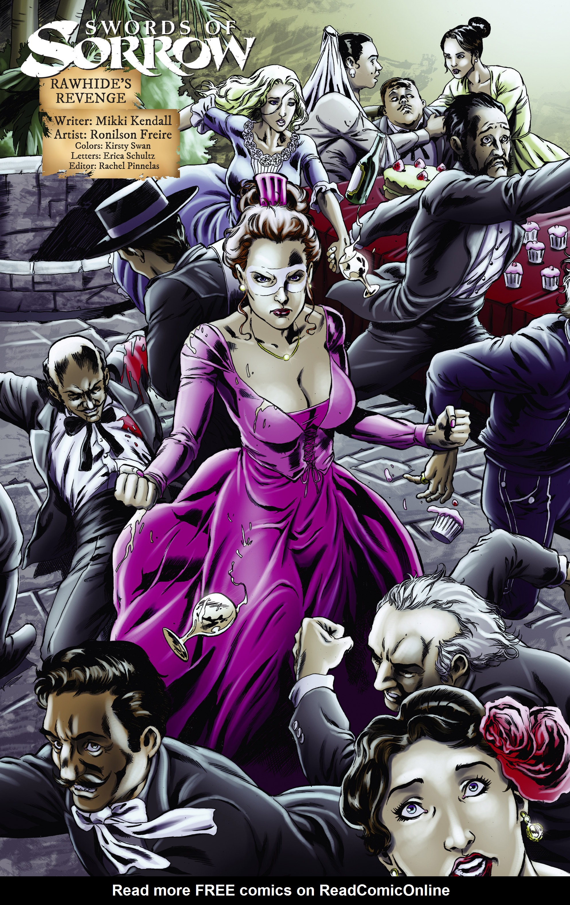 Read online Swords of Sorrow, Miss Fury & Lady Rawhide comic -  Issue # Full - 4
