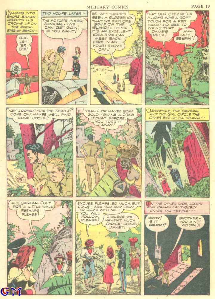 Read online Military Comics comic -  Issue #7 - 21