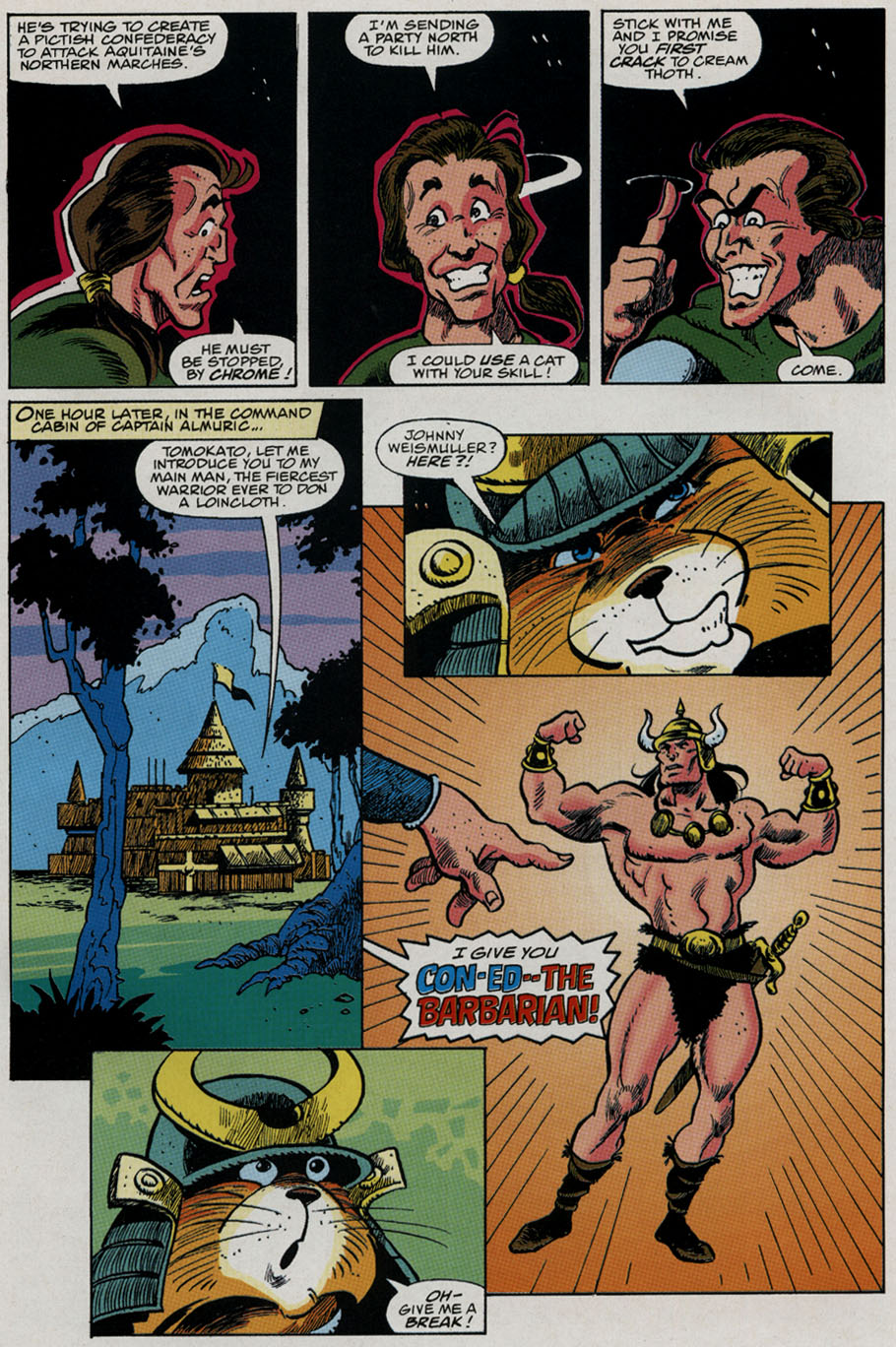 Read online Samurai Cat comic -  Issue #2 - 9