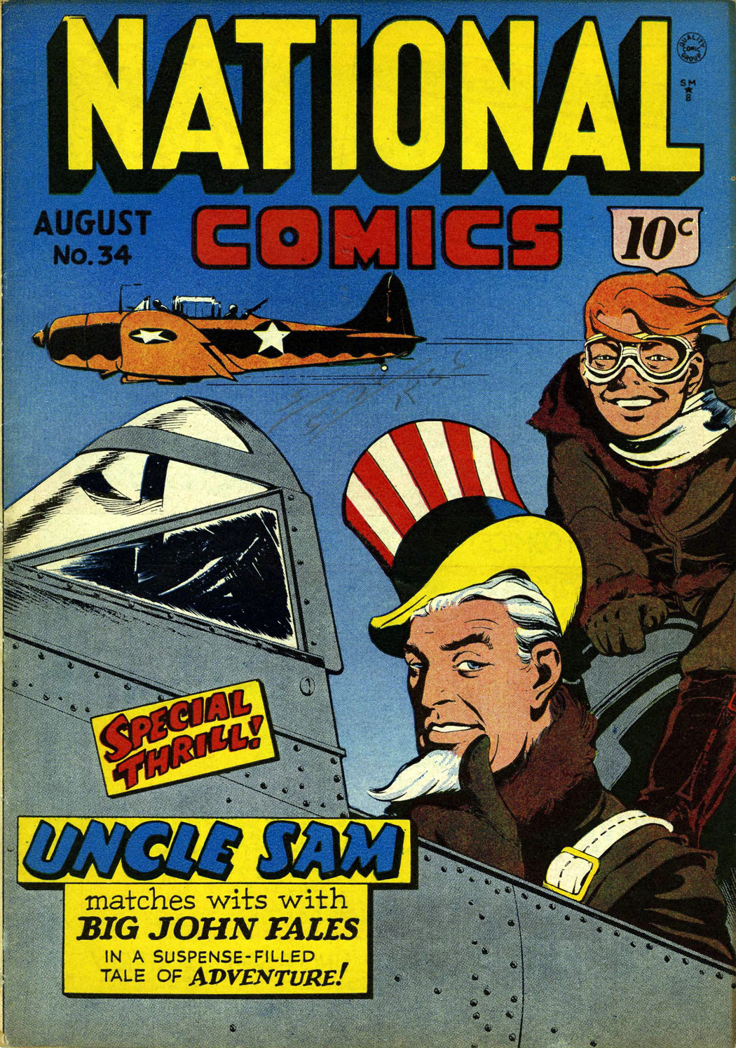 Read online National Comics comic -  Issue #34 - 1