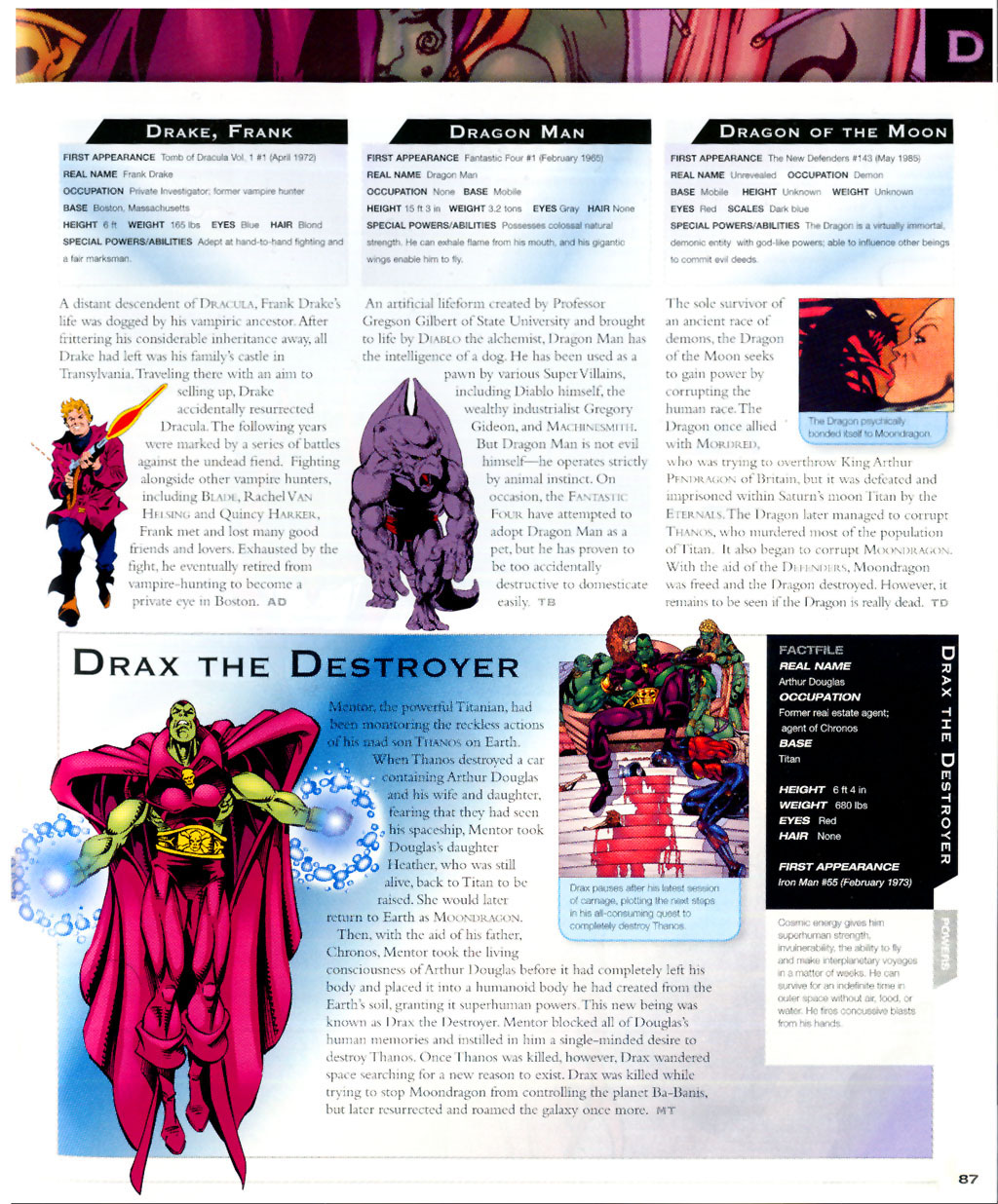 Read online The Marvel Encyclopedia comic -  Issue # TPB - 89