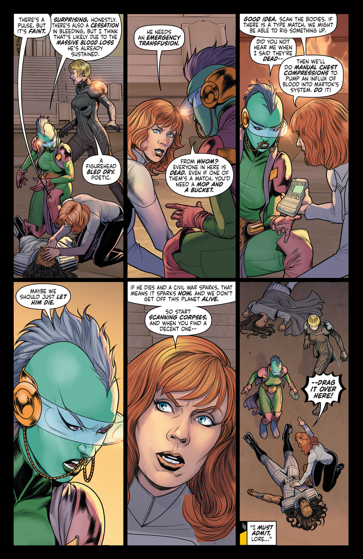 Read online Star Trek: Defiant comic -  Issue #6 - 13