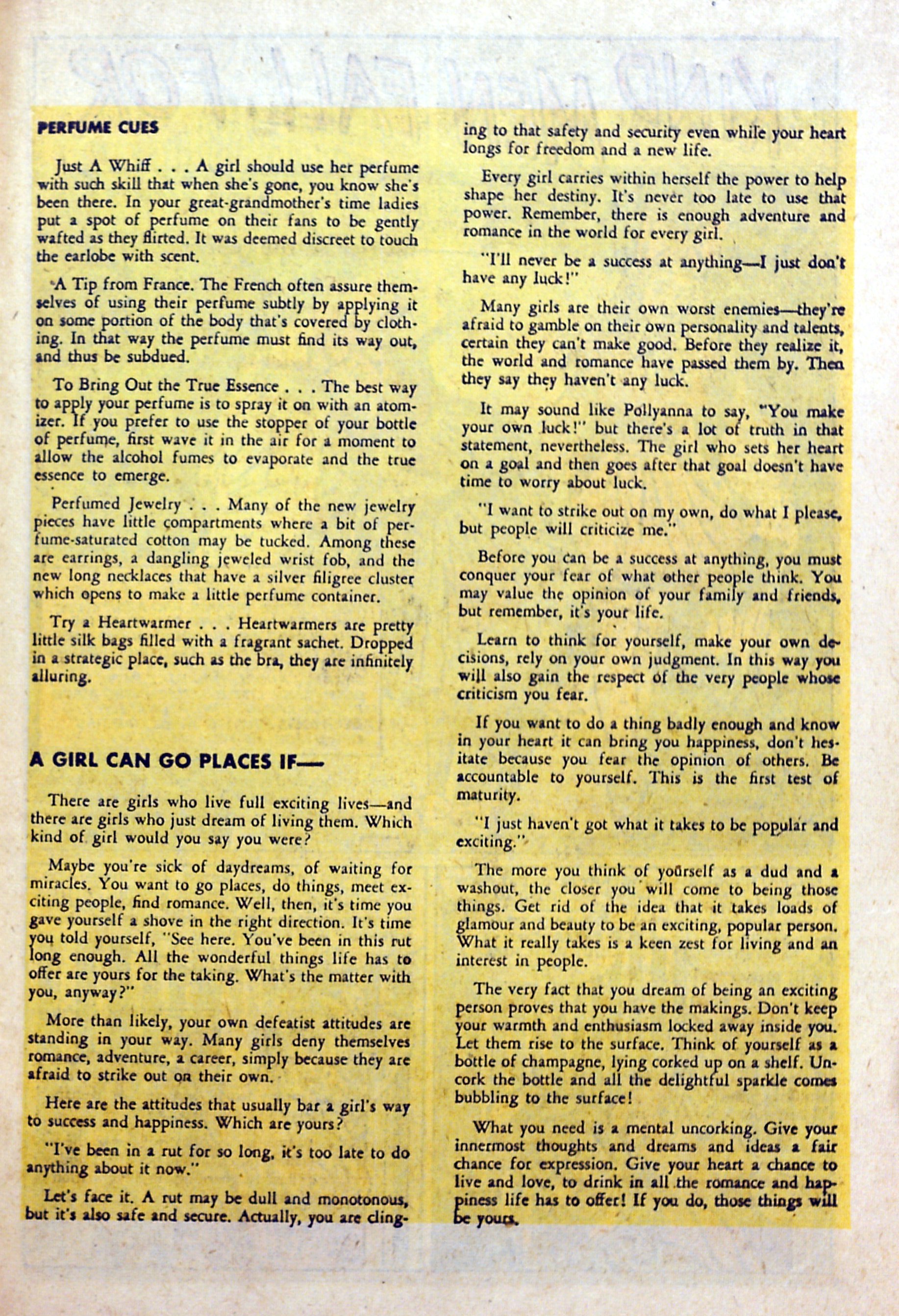 Read online Glamorous Romances comic -  Issue #62 - 27