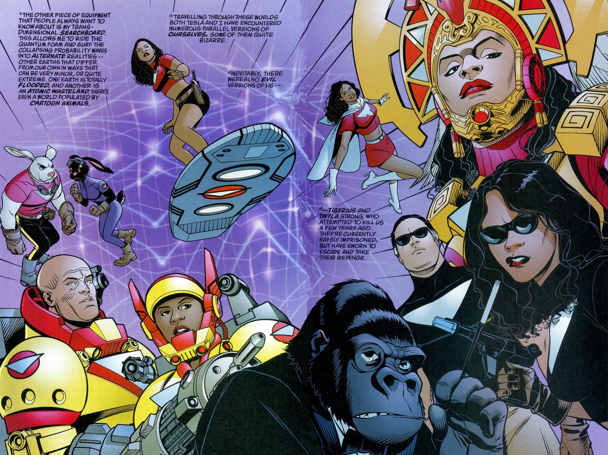 Read online ABC: A-Z, Tom Strong and Jack B. Quick comic -  Issue #ABC: A-Z, Tom Strong and Jack B. Quick Full - 8