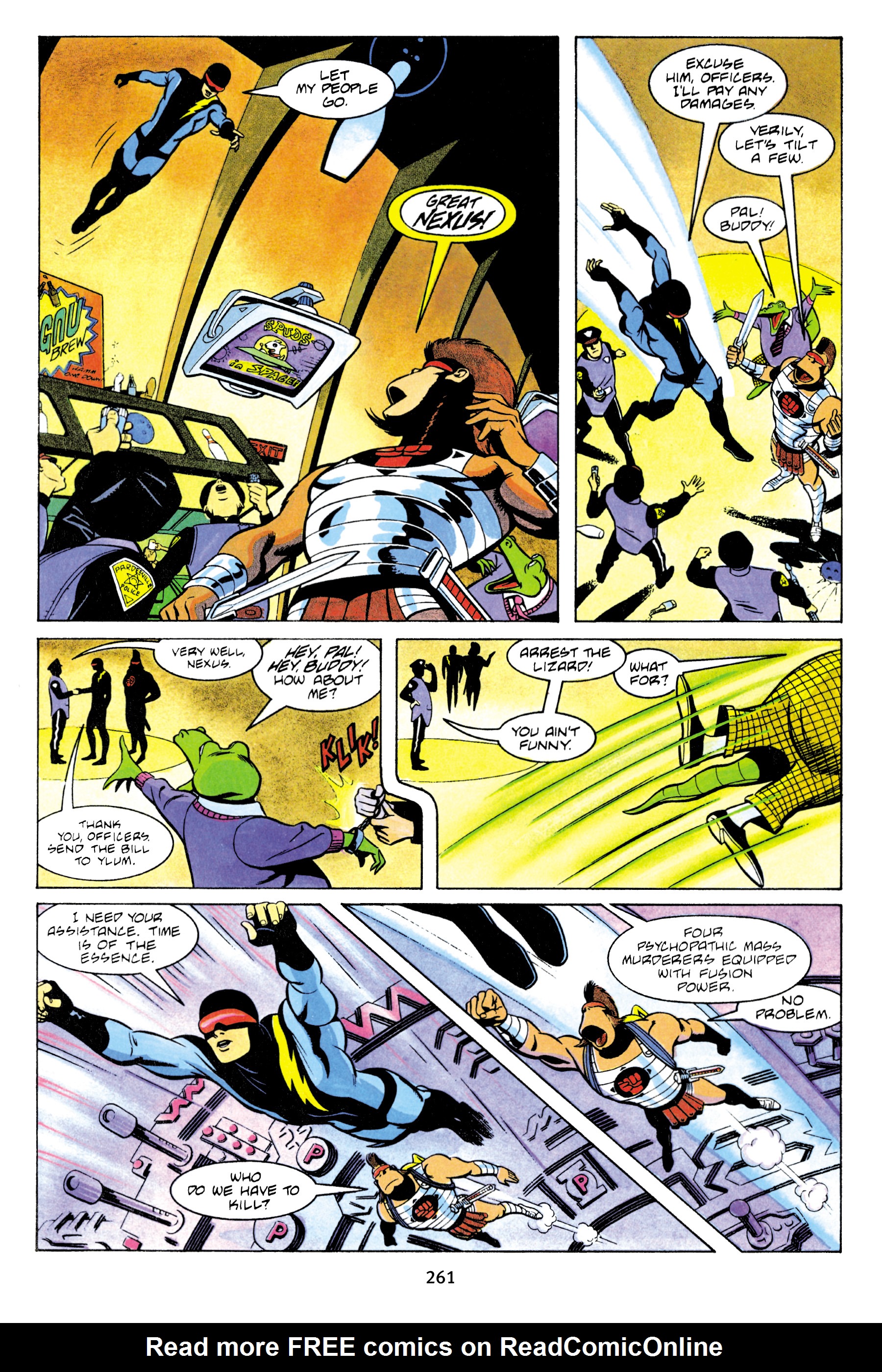 Read online Nexus Omnibus comic -  Issue # TPB 7 - 246