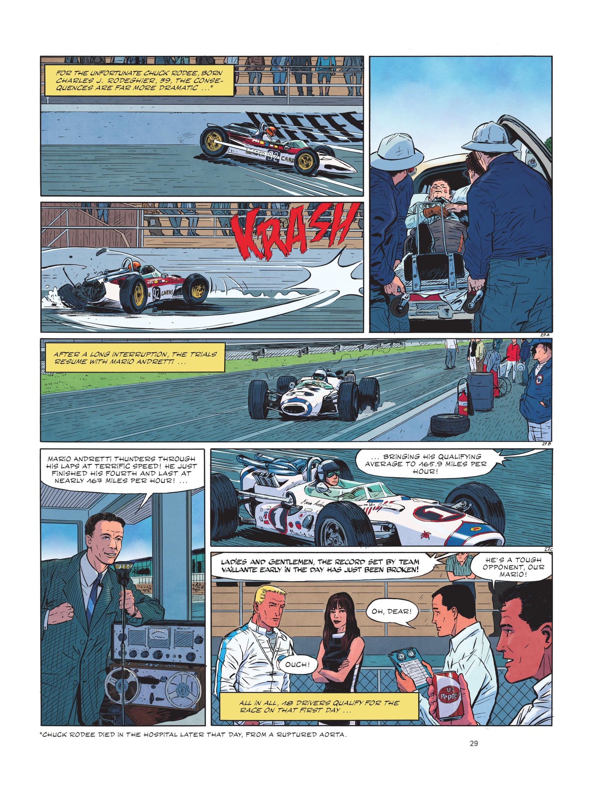 Read online Michel Vaillant: Legendary Races: In the Hell of Indianapolis comic -  Issue # Full - 31