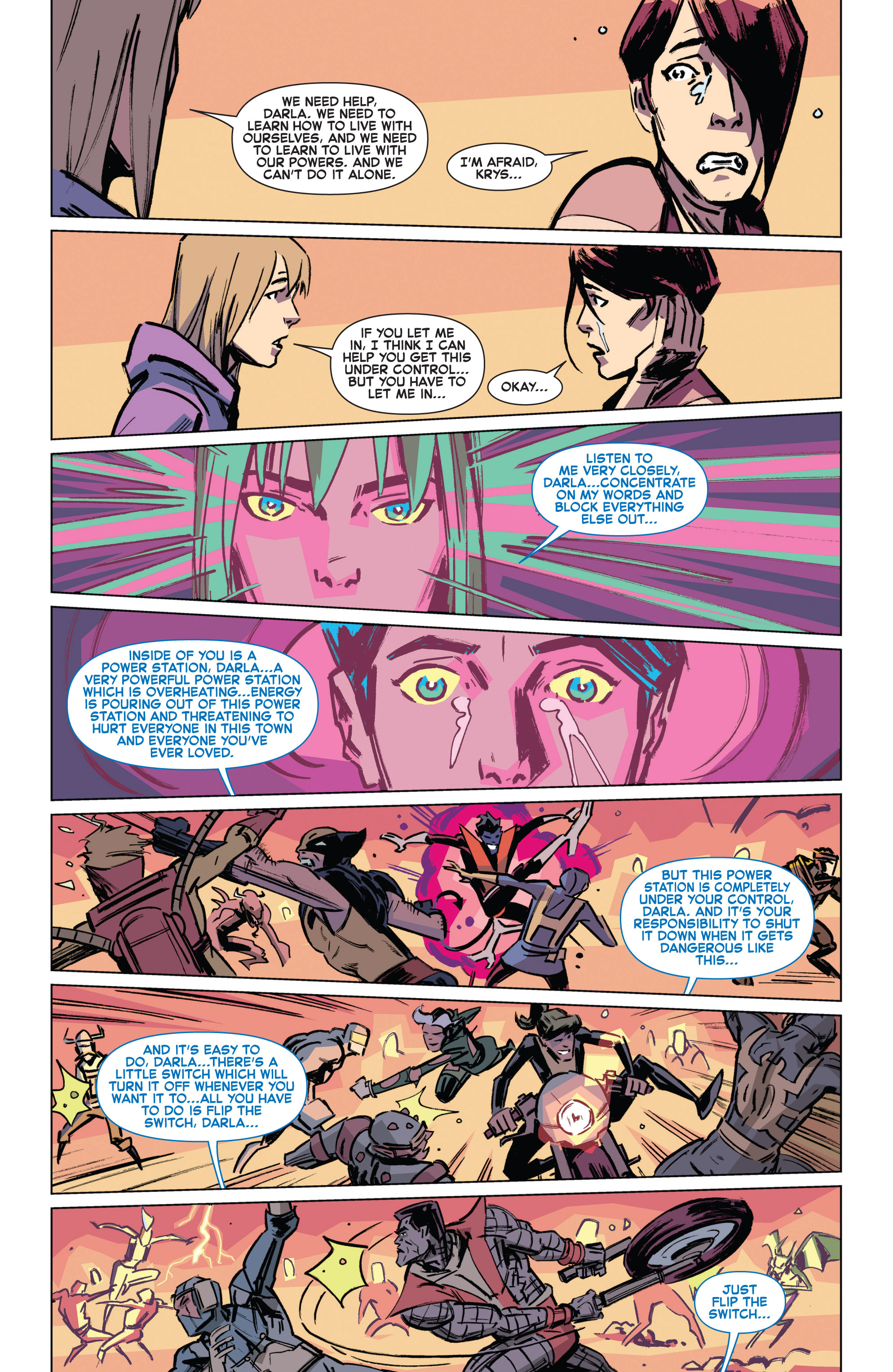 Read online Marvel Knights: X-Men comic -  Issue #5 - 14
