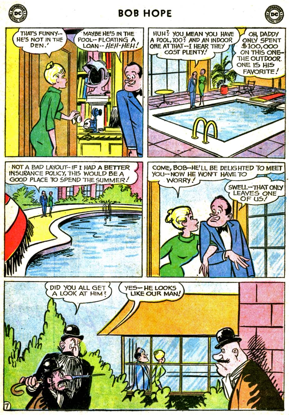 Read online The Adventures of Bob Hope comic -  Issue #83 - 9