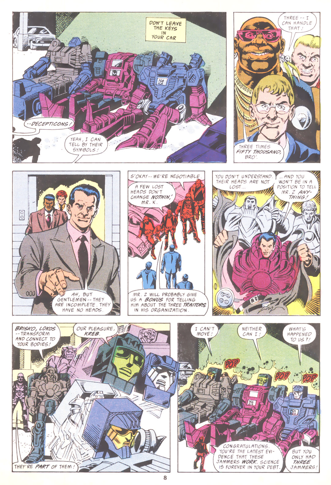 Read online The Transformers (UK) comic -  Issue #193 - 8