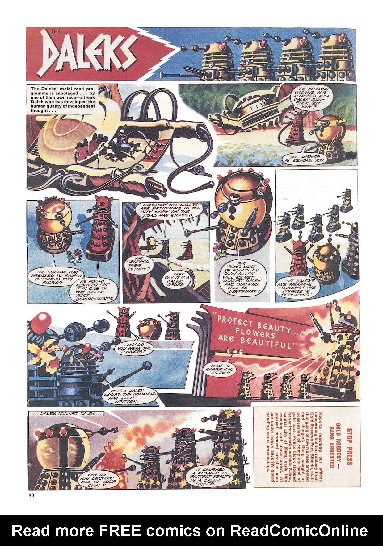 Read online Dalek Chronicles comic -  Issue # TPB - 90
