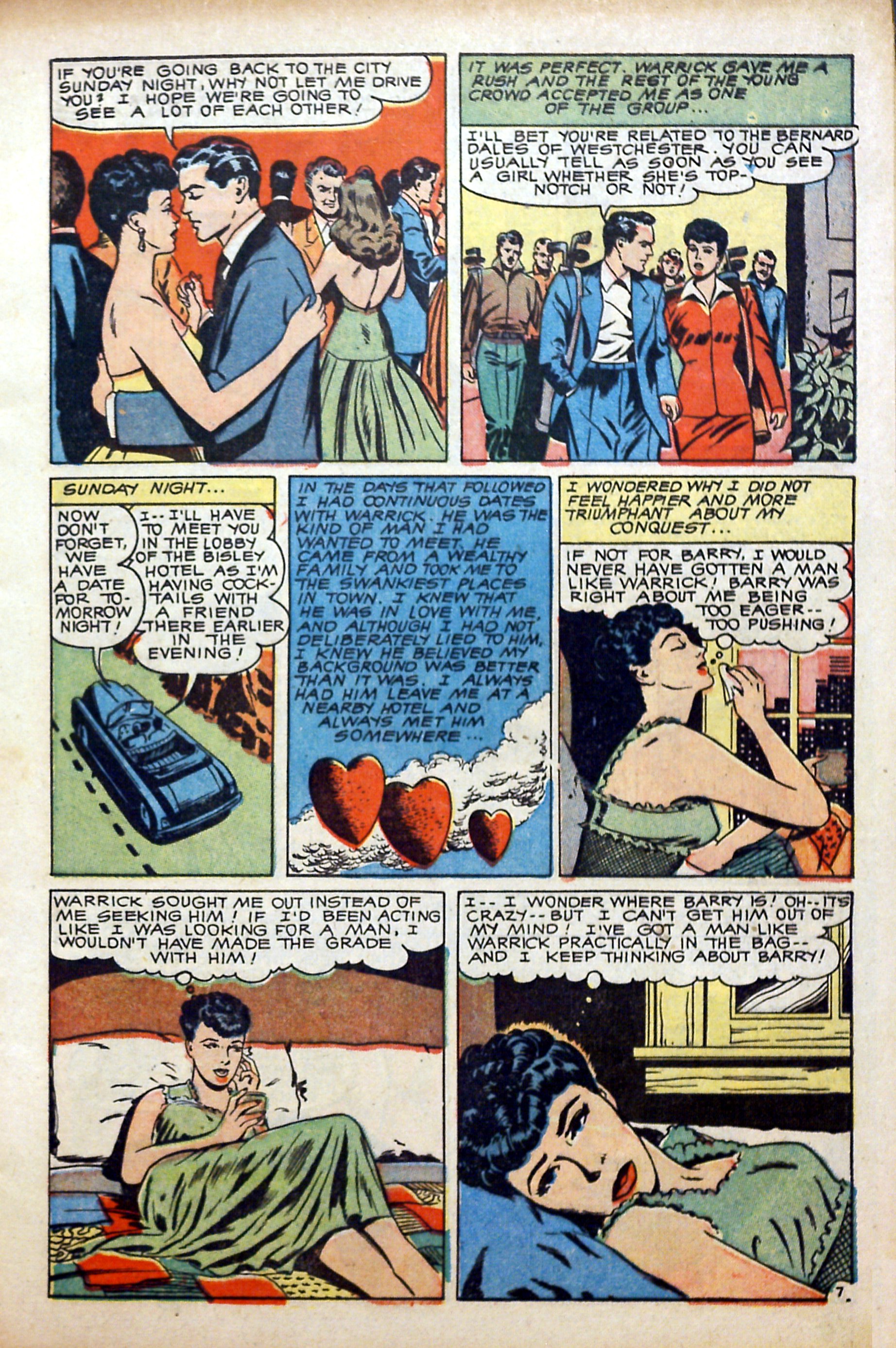 Read online Glamorous Romances comic -  Issue #56 - 9
