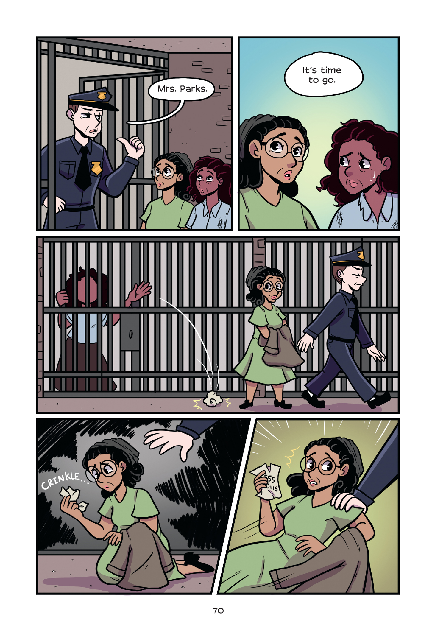 Read online History Comics comic -  Issue # Rosa Parks & Claudette Colvin - Civil Rights Heroes - 75