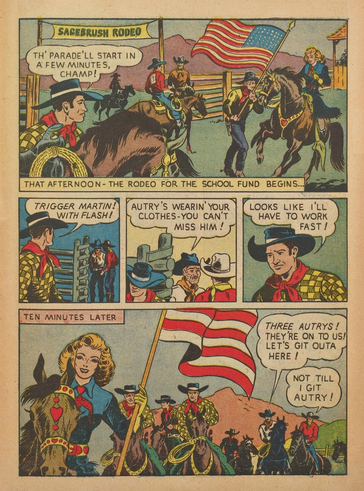 Gene Autry Comics issue 8 - Page 51