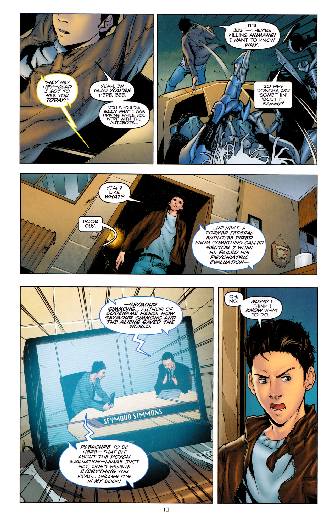 Read online Transformers: Dark of the Moon Movie Adaptation comic -  Issue #2 - 12