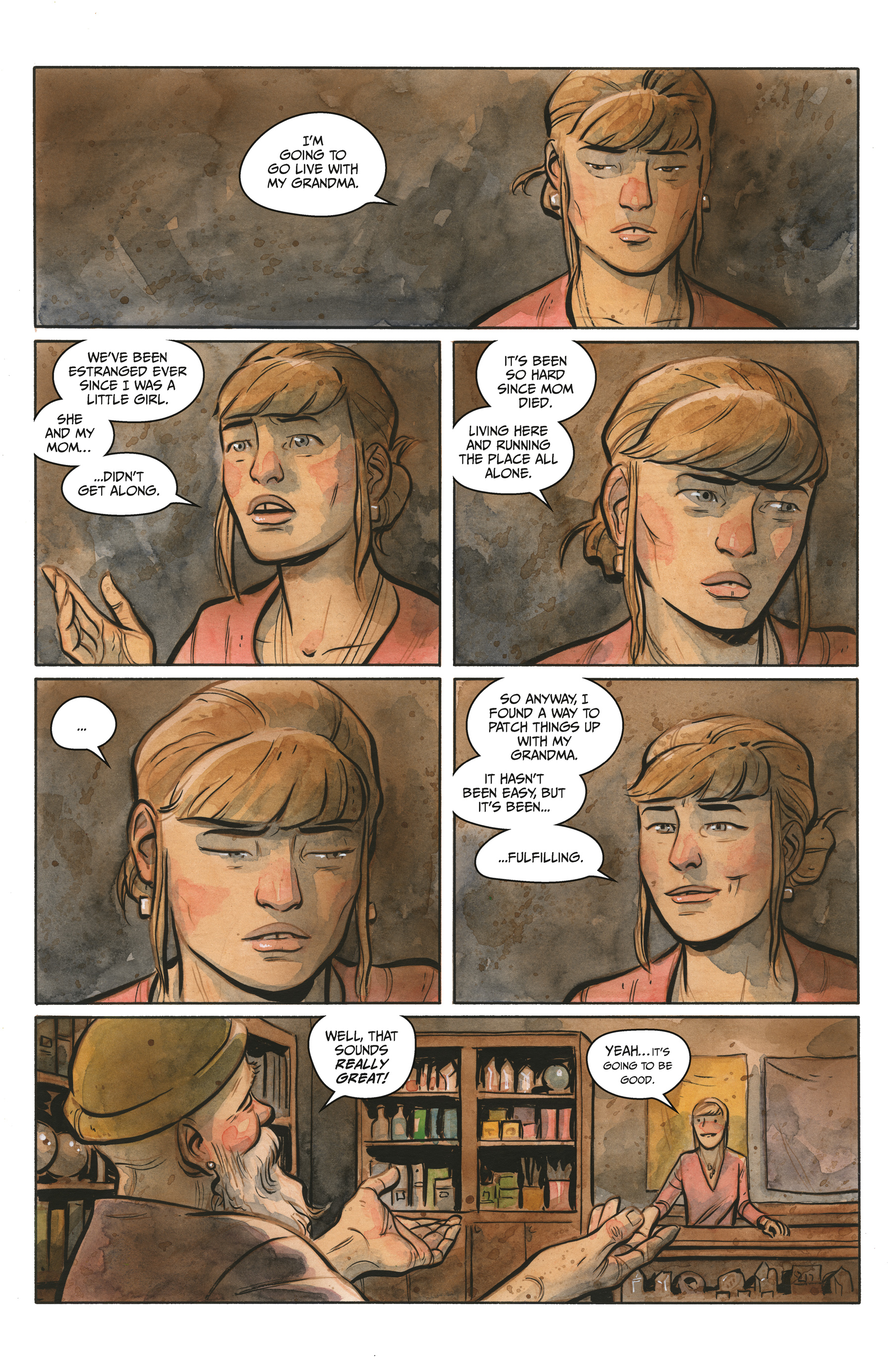 Read online The Lonesome Hunters: The Wolf Child comic -  Issue #2 - 18
