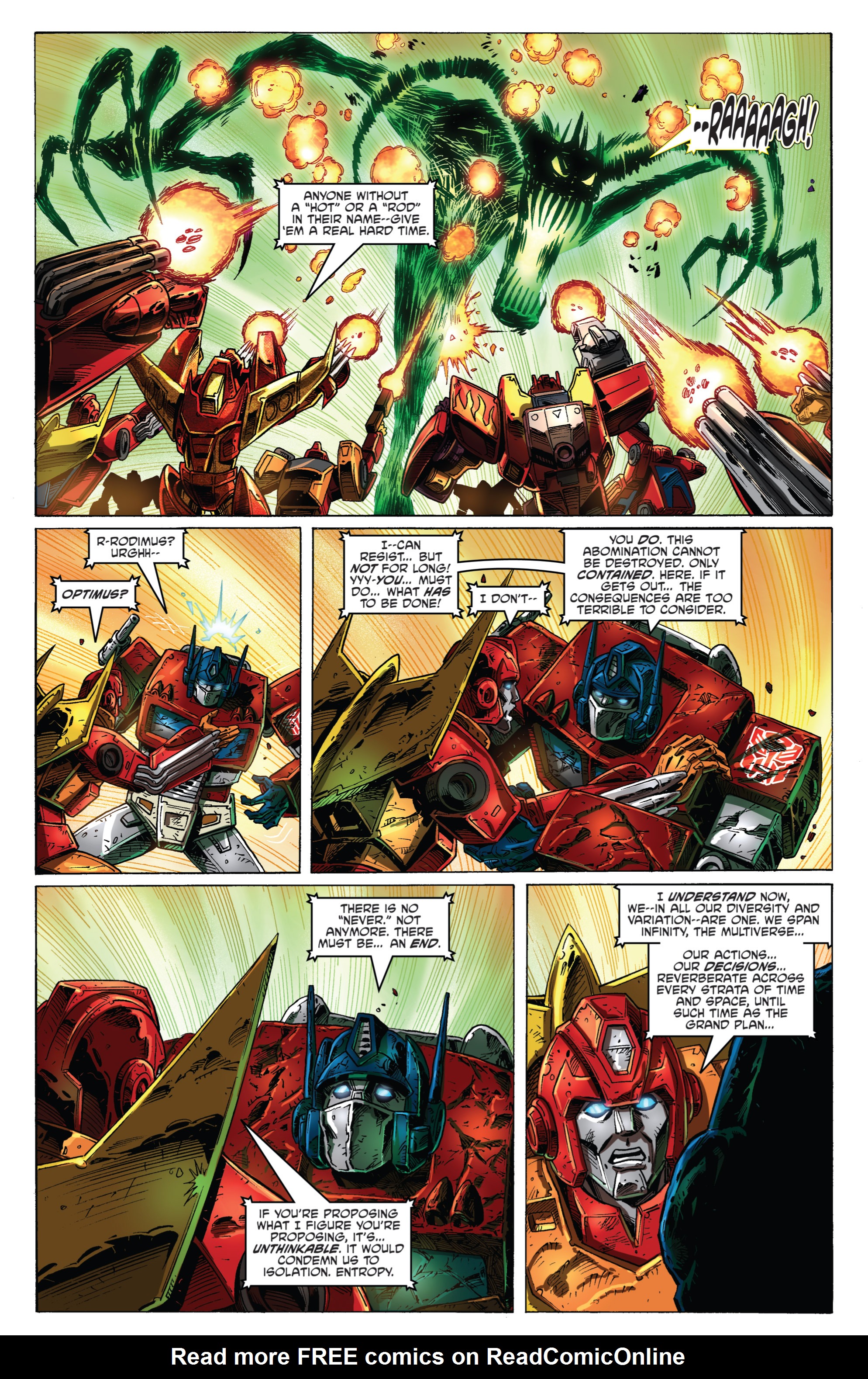 Read online The Transformers: Regeneration One comic -  Issue #100 - 30