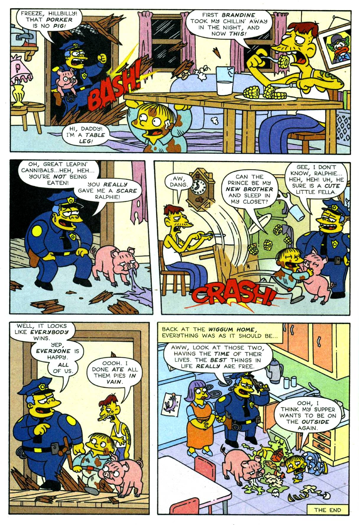 Read online Bongo Comics Free-For-All! comic -  Issue #2007 - 34