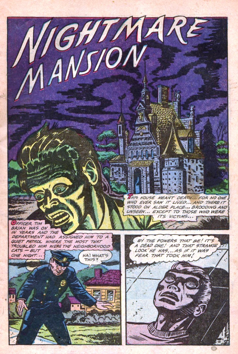 Read online Haunted Thrills comic -  Issue #3 - 3
