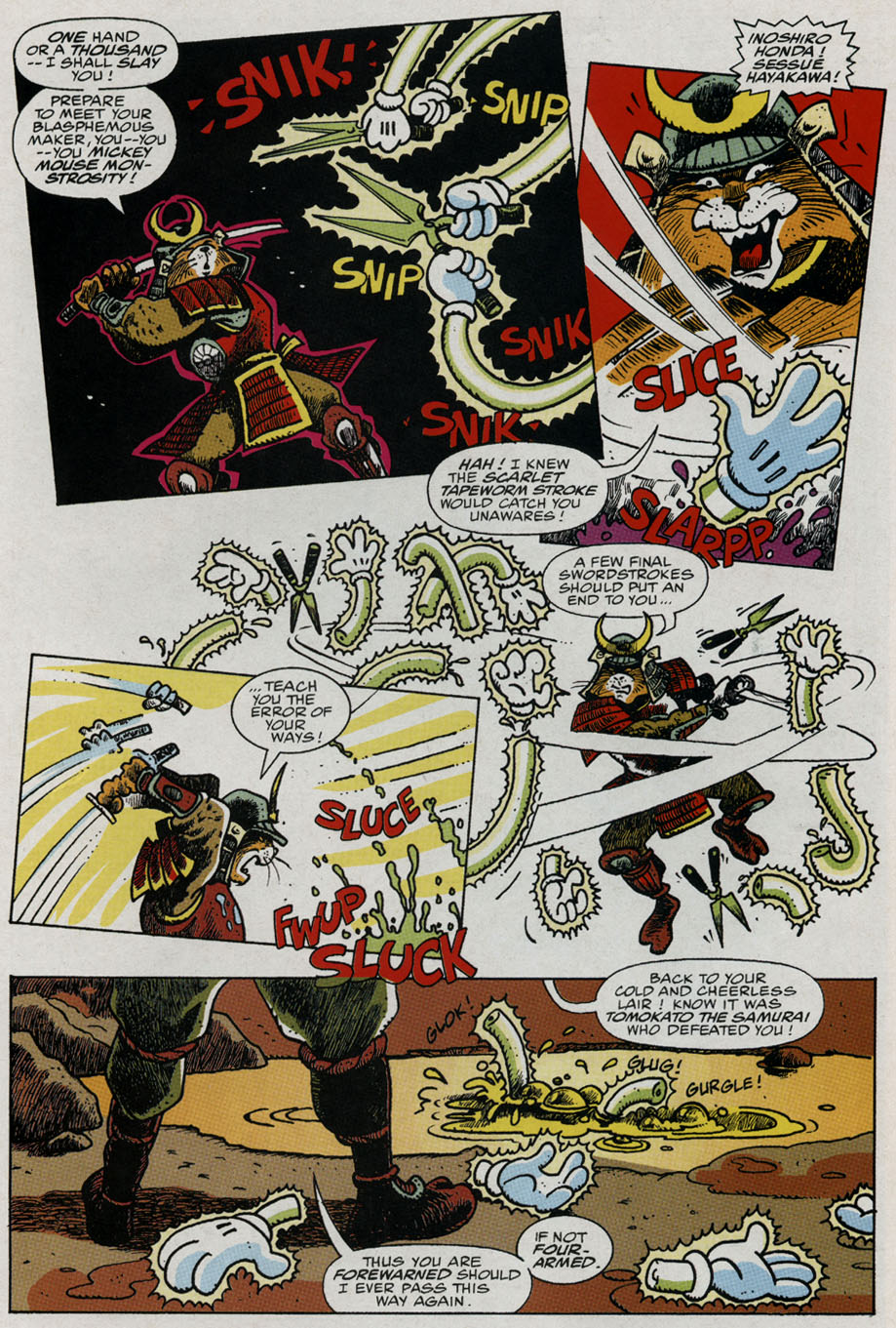 Read online Samurai Cat comic -  Issue #1 - 22
