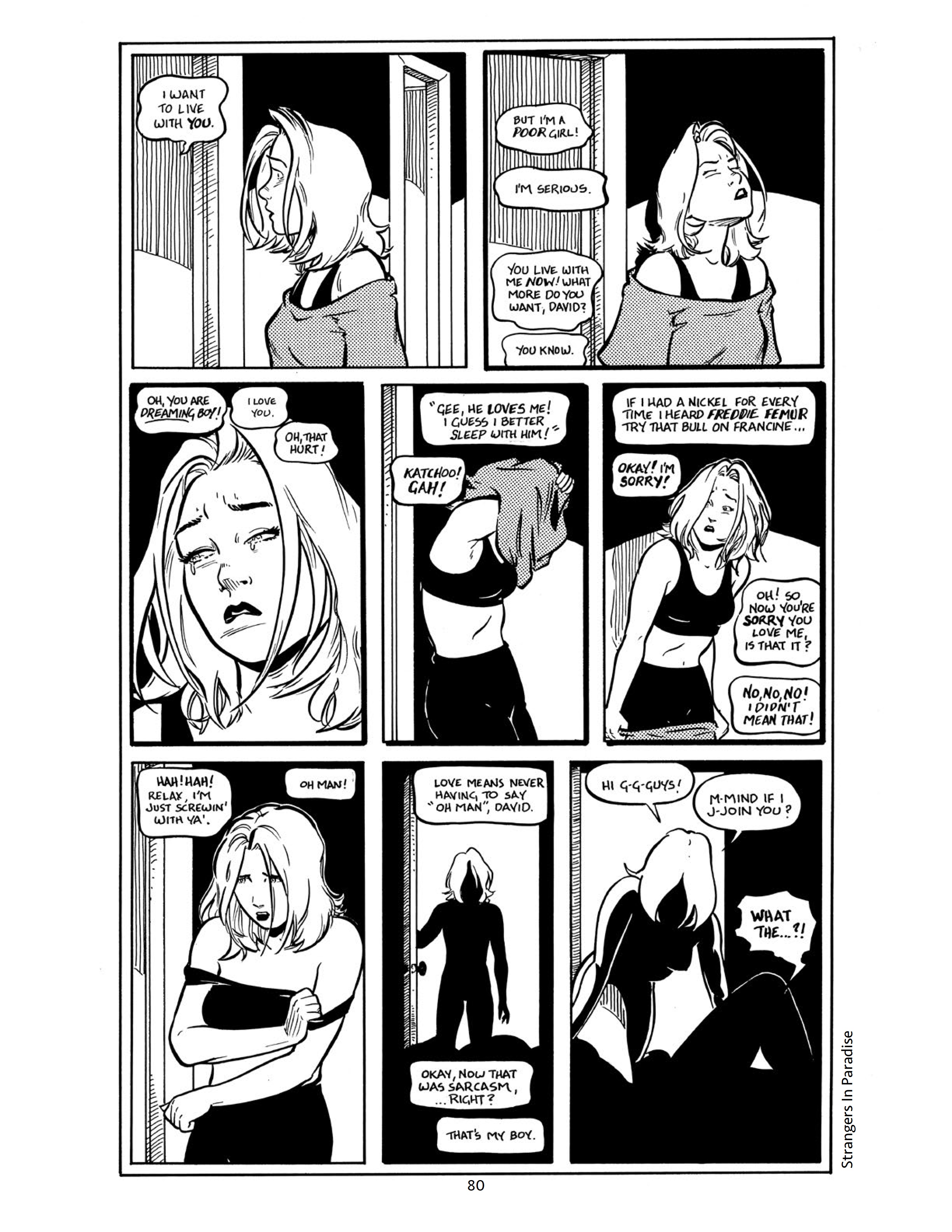 Read online Terry Moore after dark… comic -  Issue # TPB - 77
