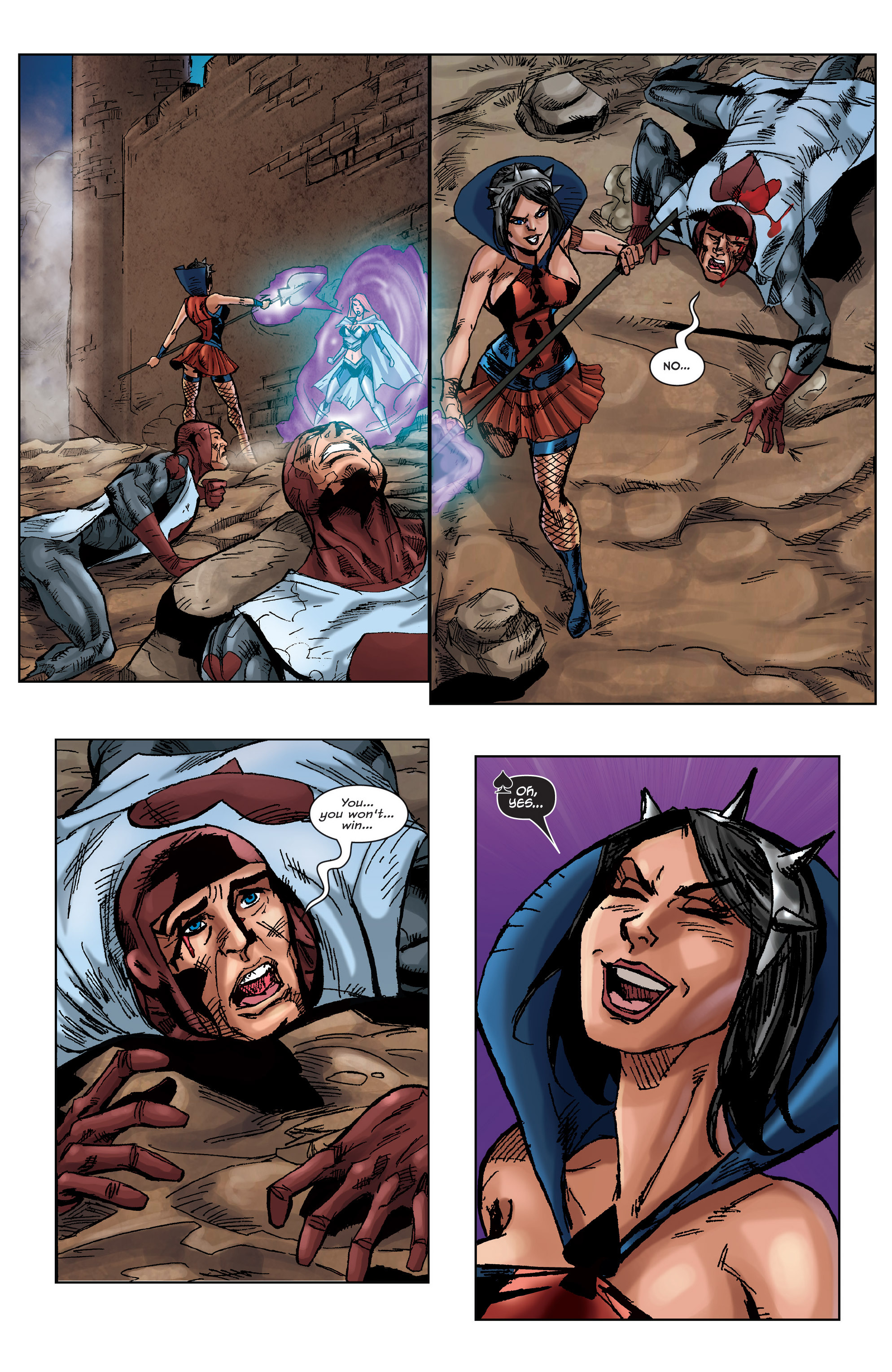 Read online Grimm Fairy Tales presents Bad Girls comic -  Issue # TPB - 81