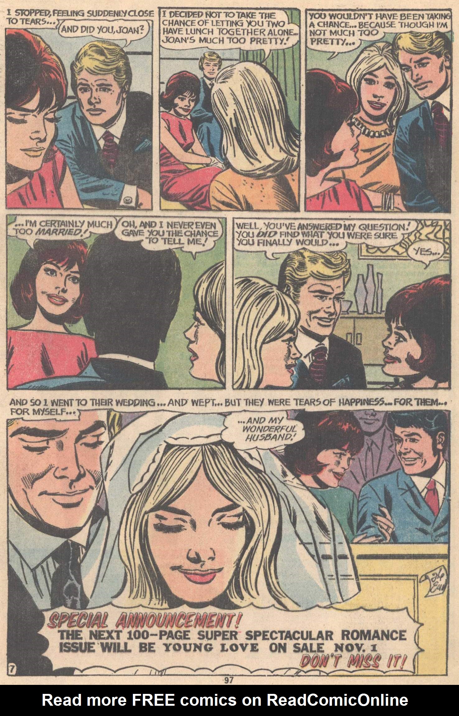 Read online Young Romance comic -  Issue #197 - 97