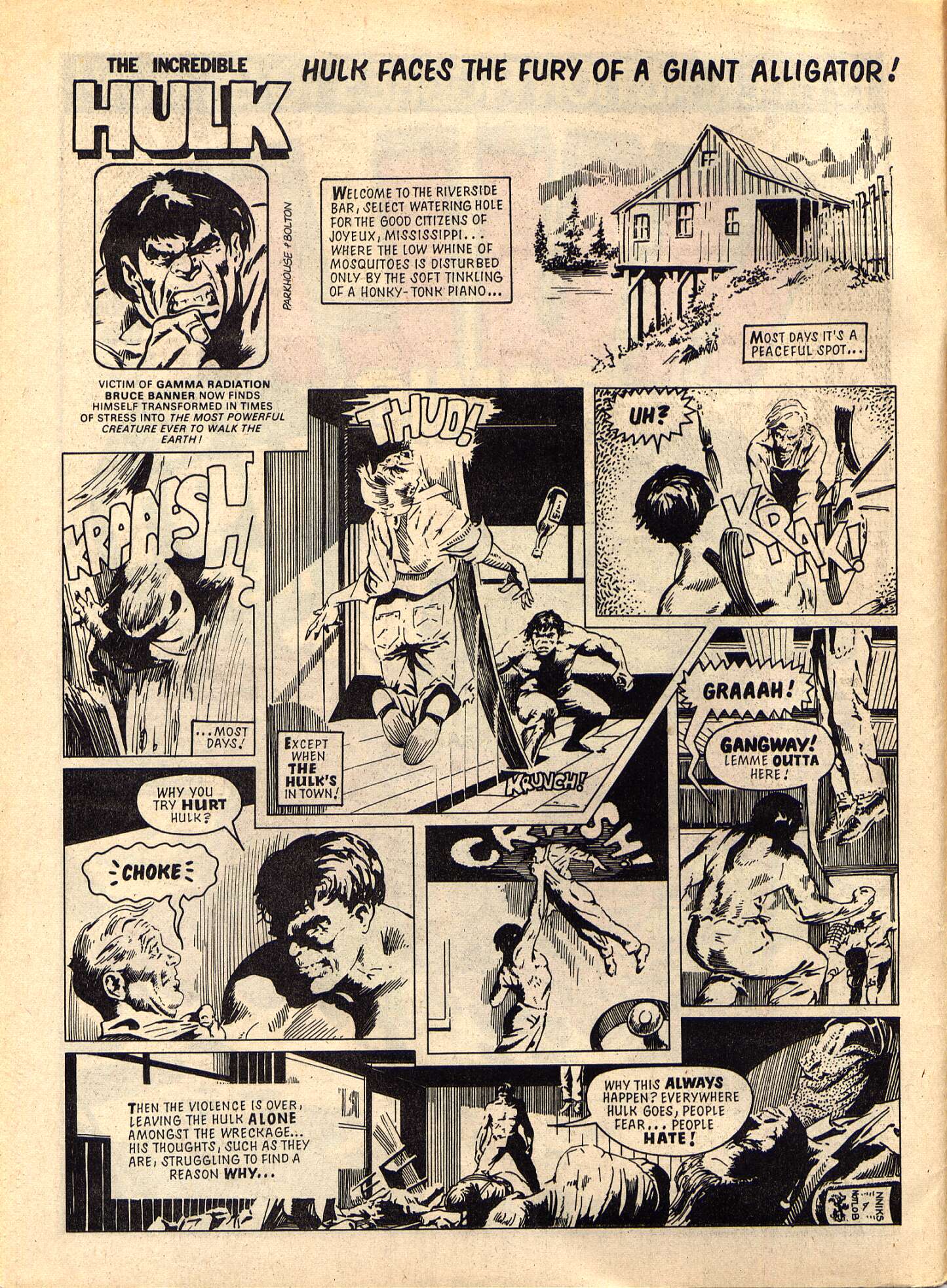 Read online Hulk Comic comic -  Issue #3 - 2