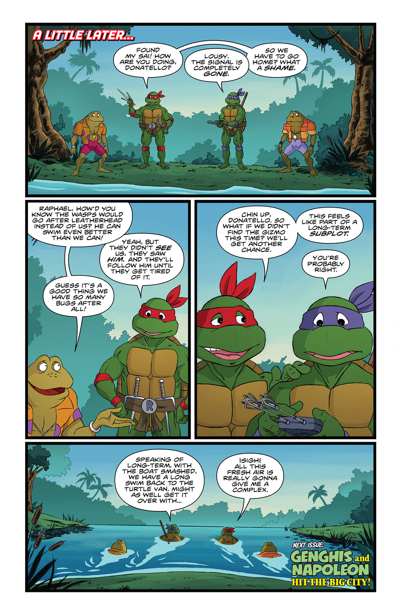 Read online Teenage Mutant Ninja Turtles: Saturday Morning Adventures Continued comic -  Issue #4 - 22