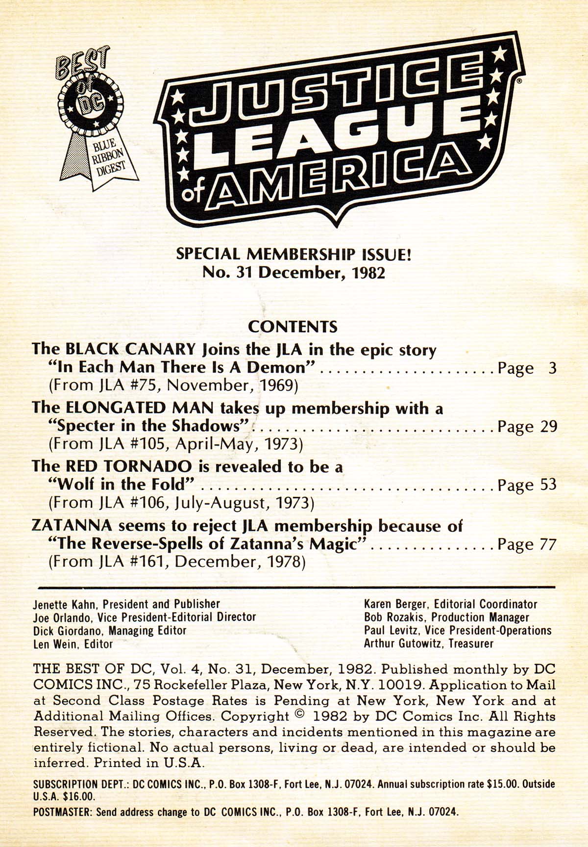 Read online The Best of DC comic -  Issue #31 - 2