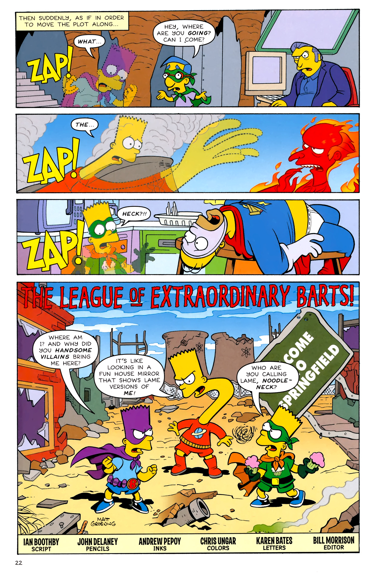 Read online Bongo Comics Free-For-All! comic -  Issue #2010 - 24