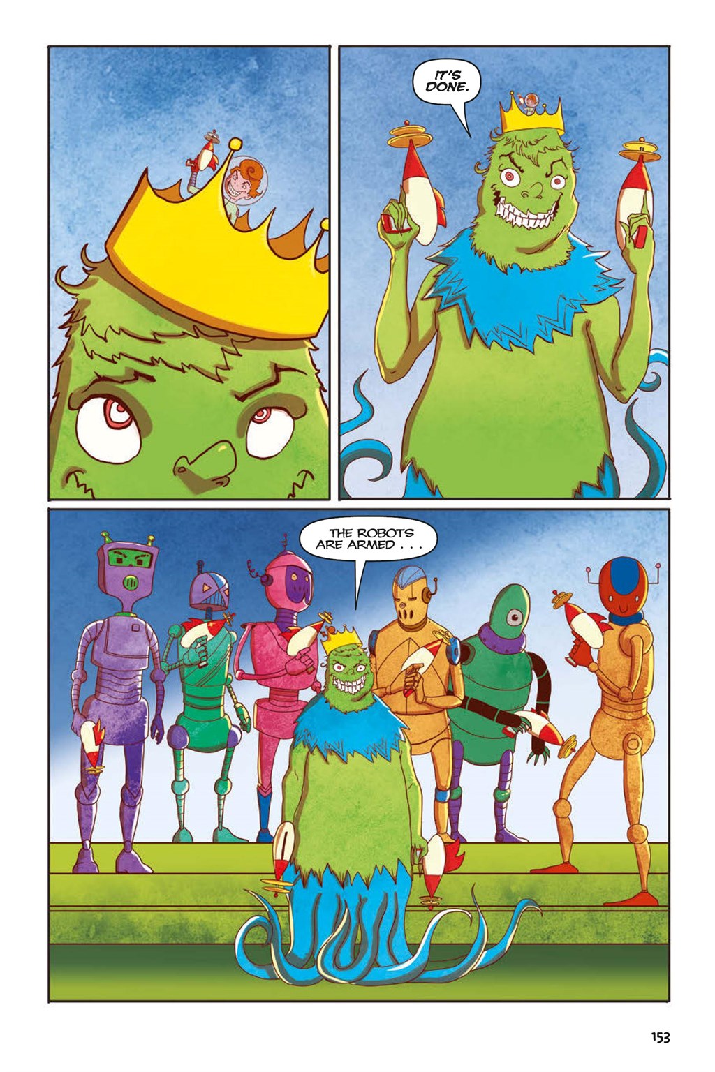 Read online Billie Blaster and the Robot Army From Outer Space comic -  Issue # TPB (Part 2) - 62