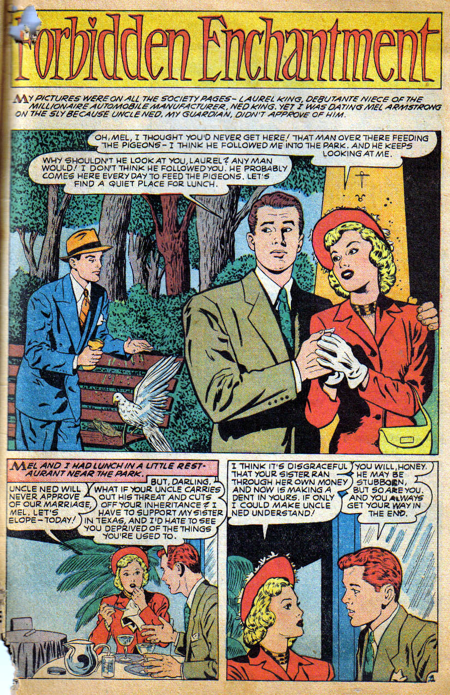 Read online Glamorous Romances comic -  Issue #48 - 27