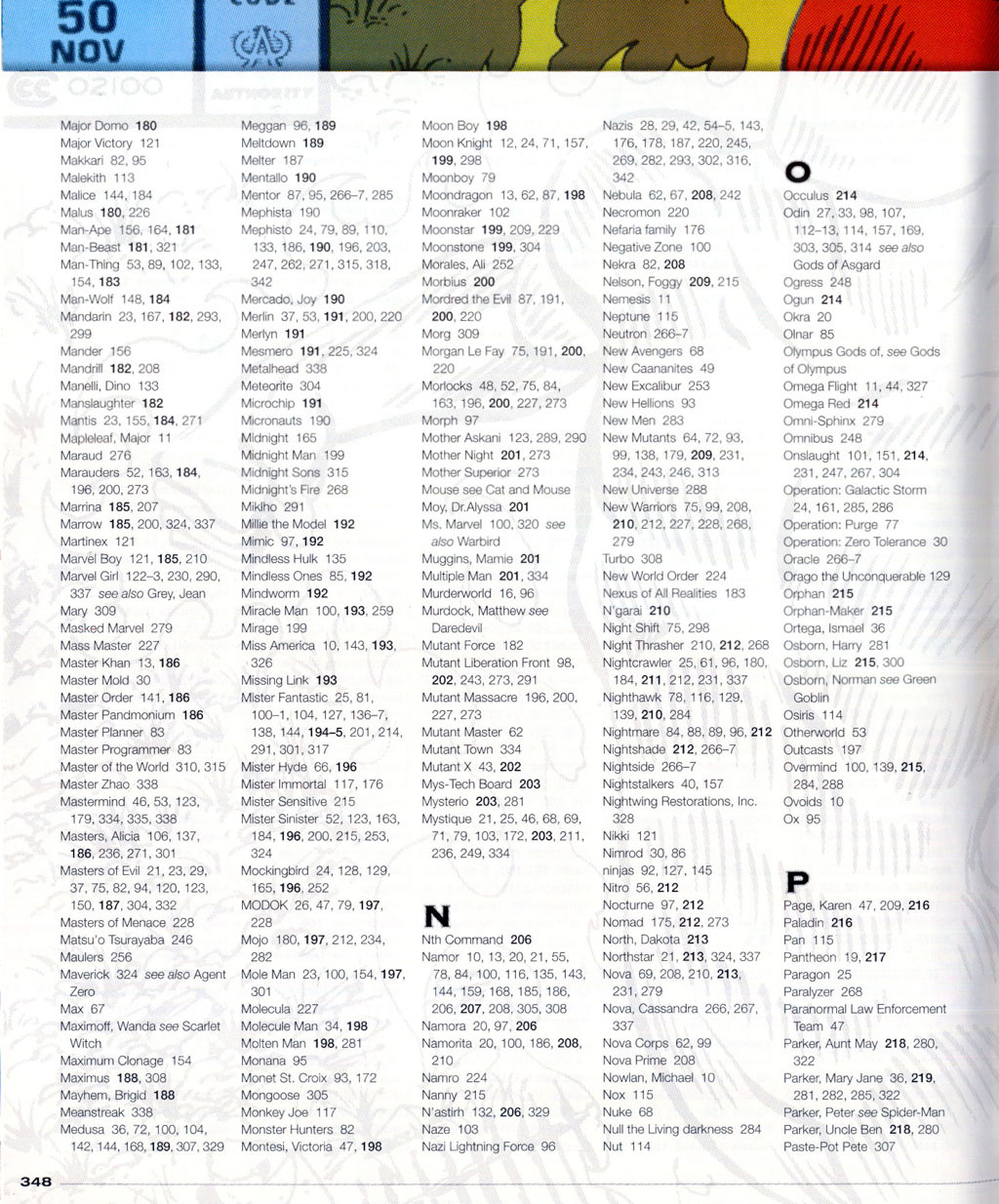 Read online The Marvel Encyclopedia comic -  Issue # TPB - 338